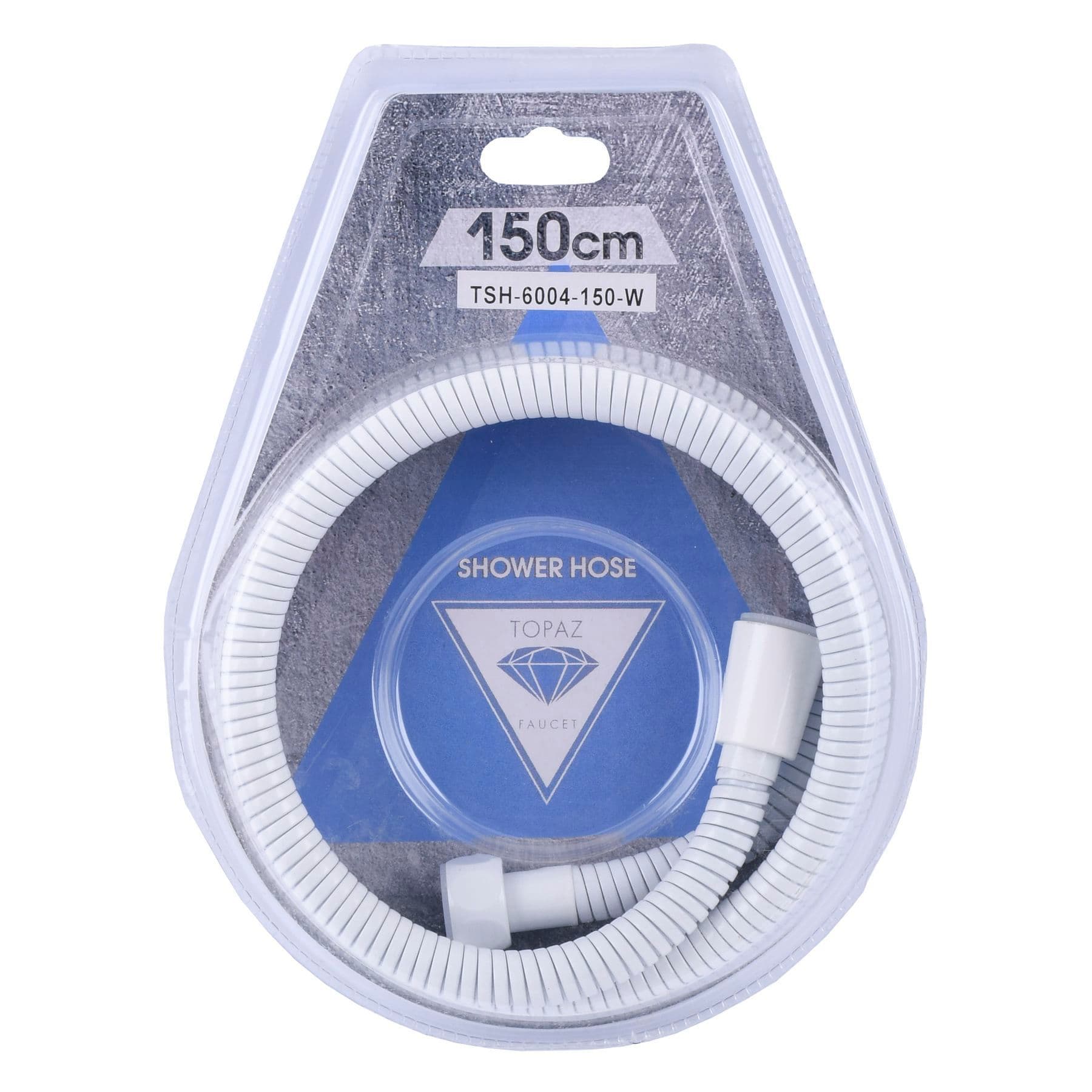 Шланг душовий TOPAZ TSH-6004-150-W 150см