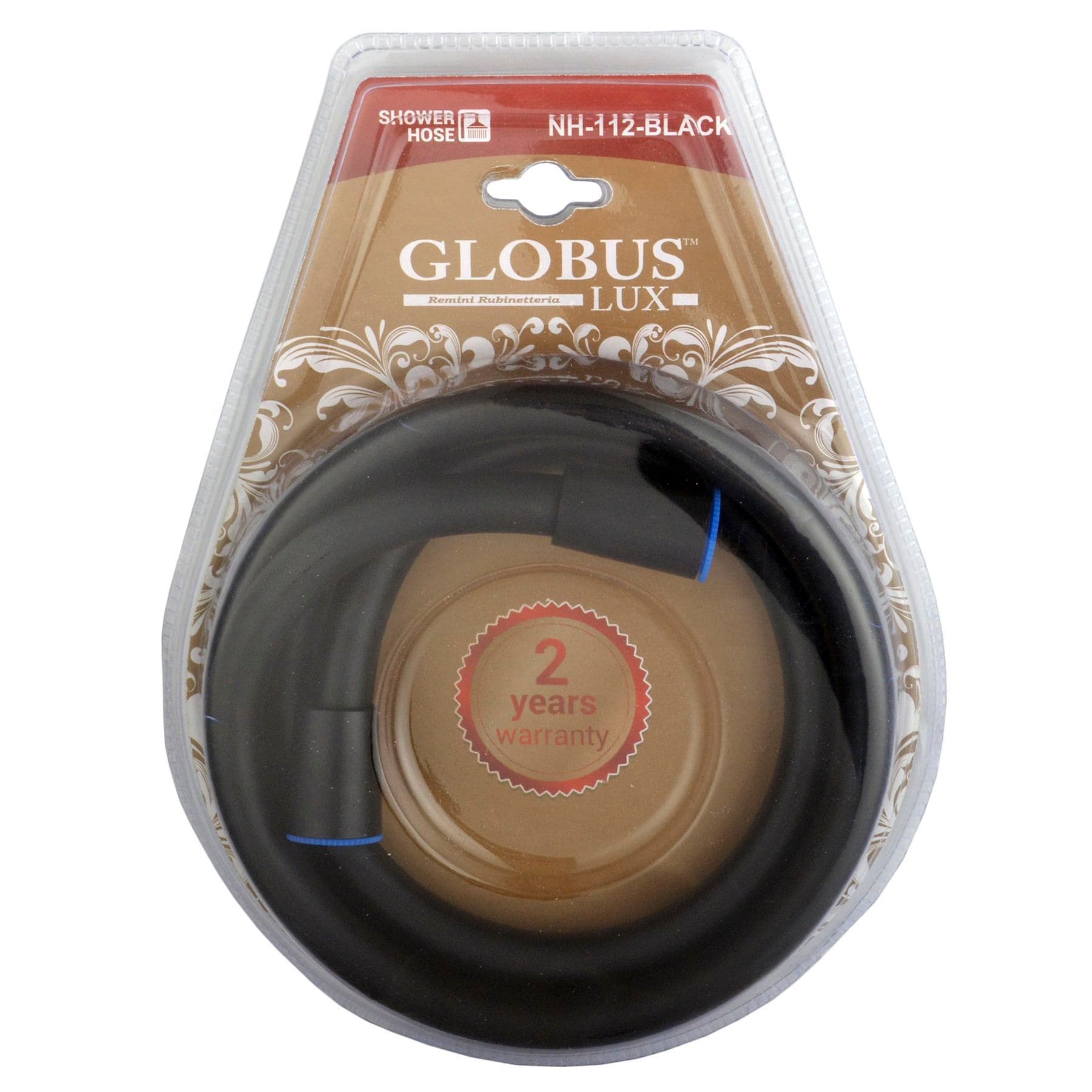 Шланг душовий Globus Lux NH-112-150-Black