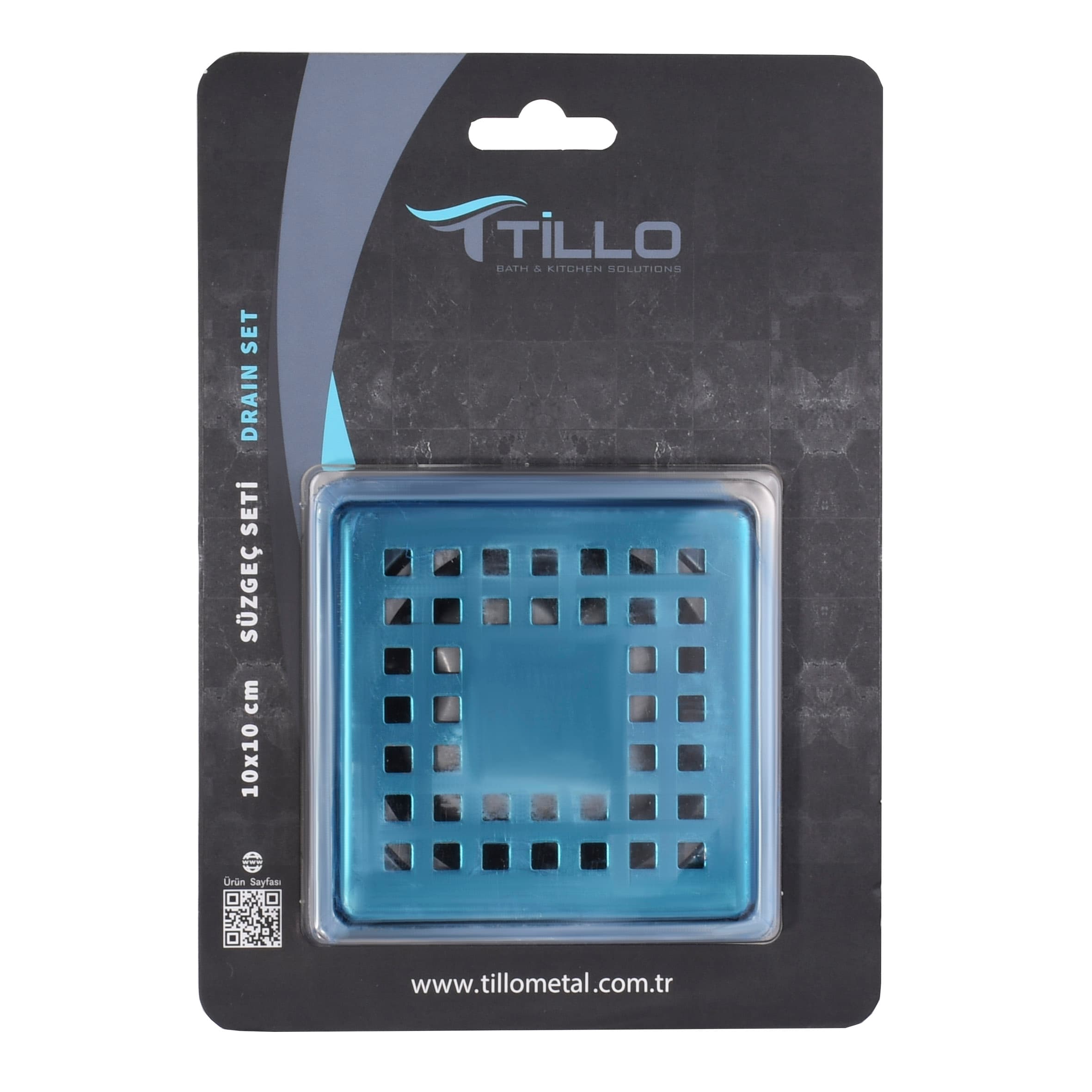 Трап душовий TILLO TM210 10х10см