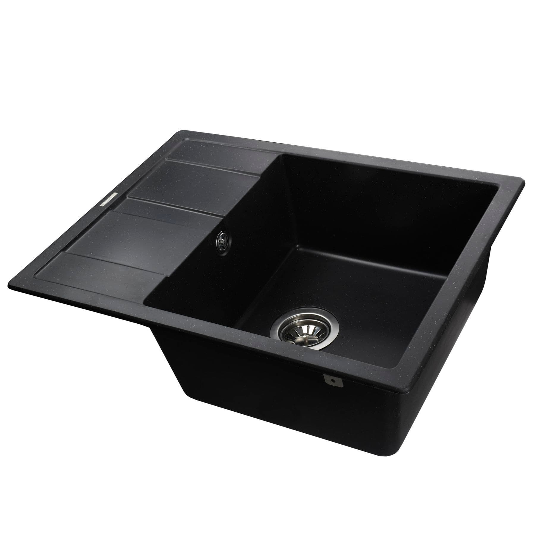 Гранітна мийка Globus Lux ONE чорний 650х500мм-А0002 2