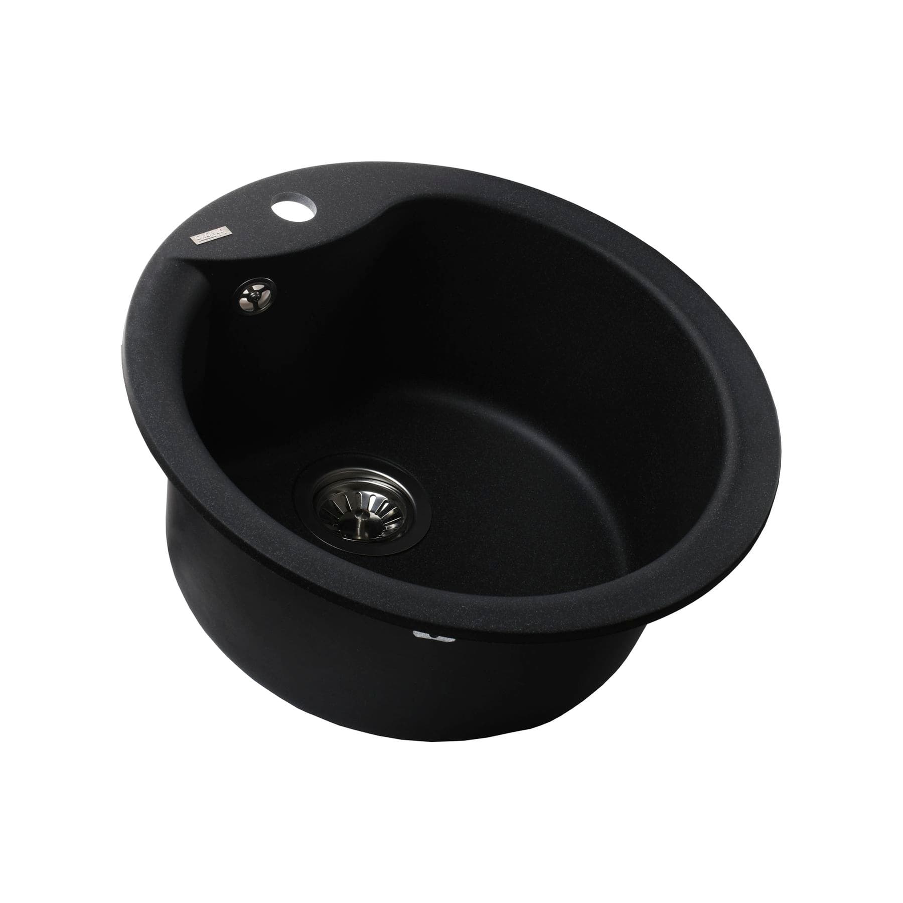 Гранітна мийка Globus Lux ORTA графіт 485мм-А0001 2
