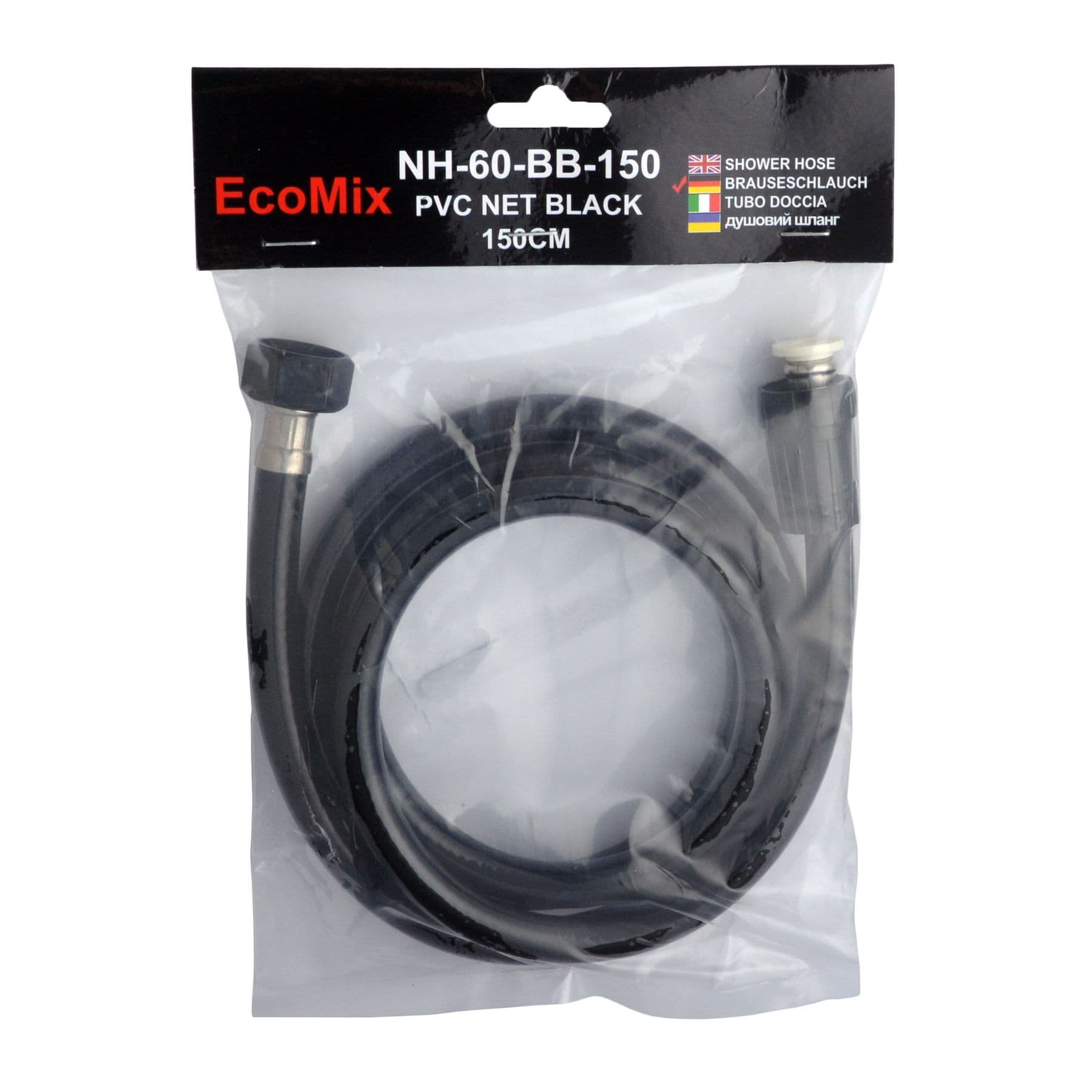 Шланг душовий EcoMIX  PVC NH-60-BB-150 2