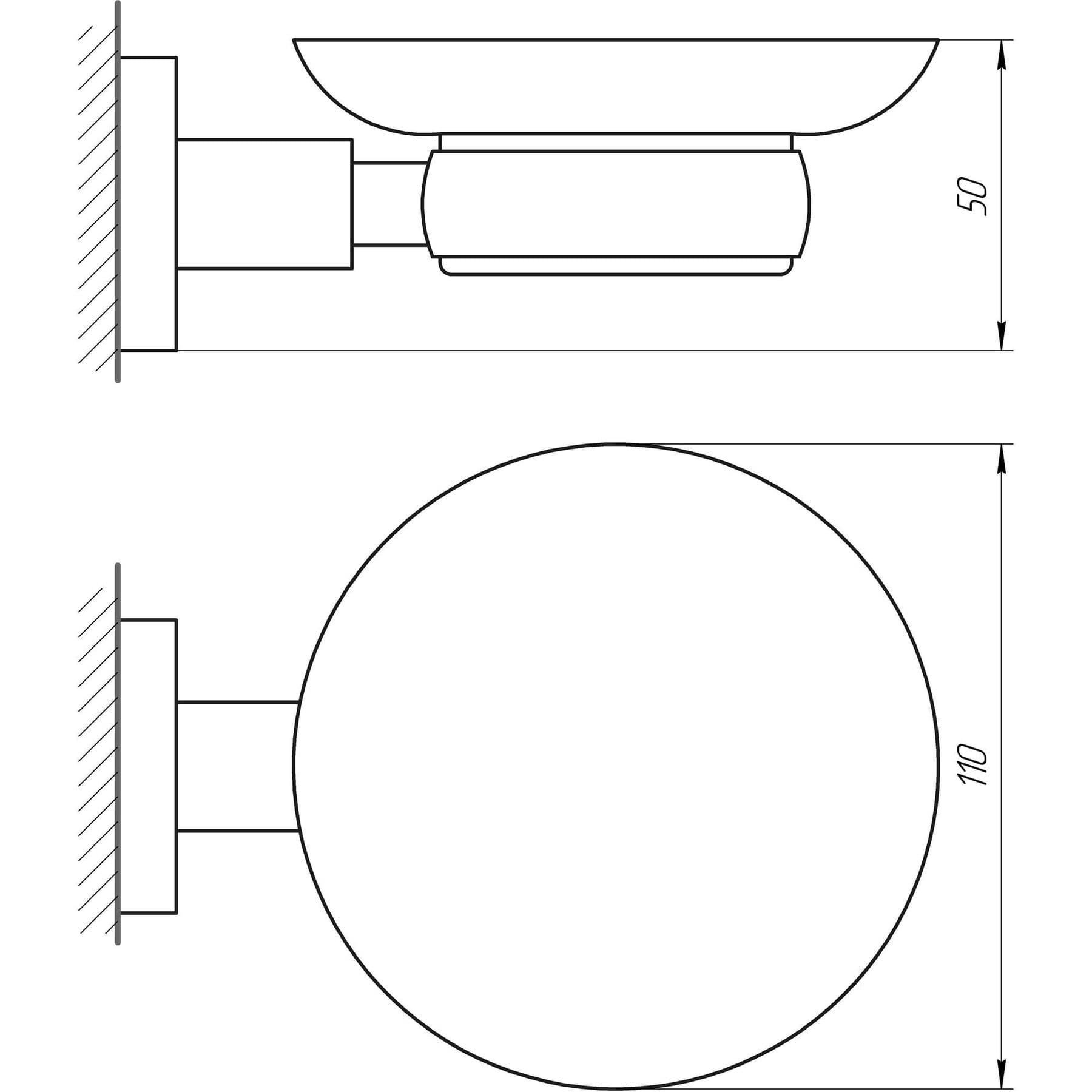 Мильниця Perfect Sanitary Appliances SP 8122 2
