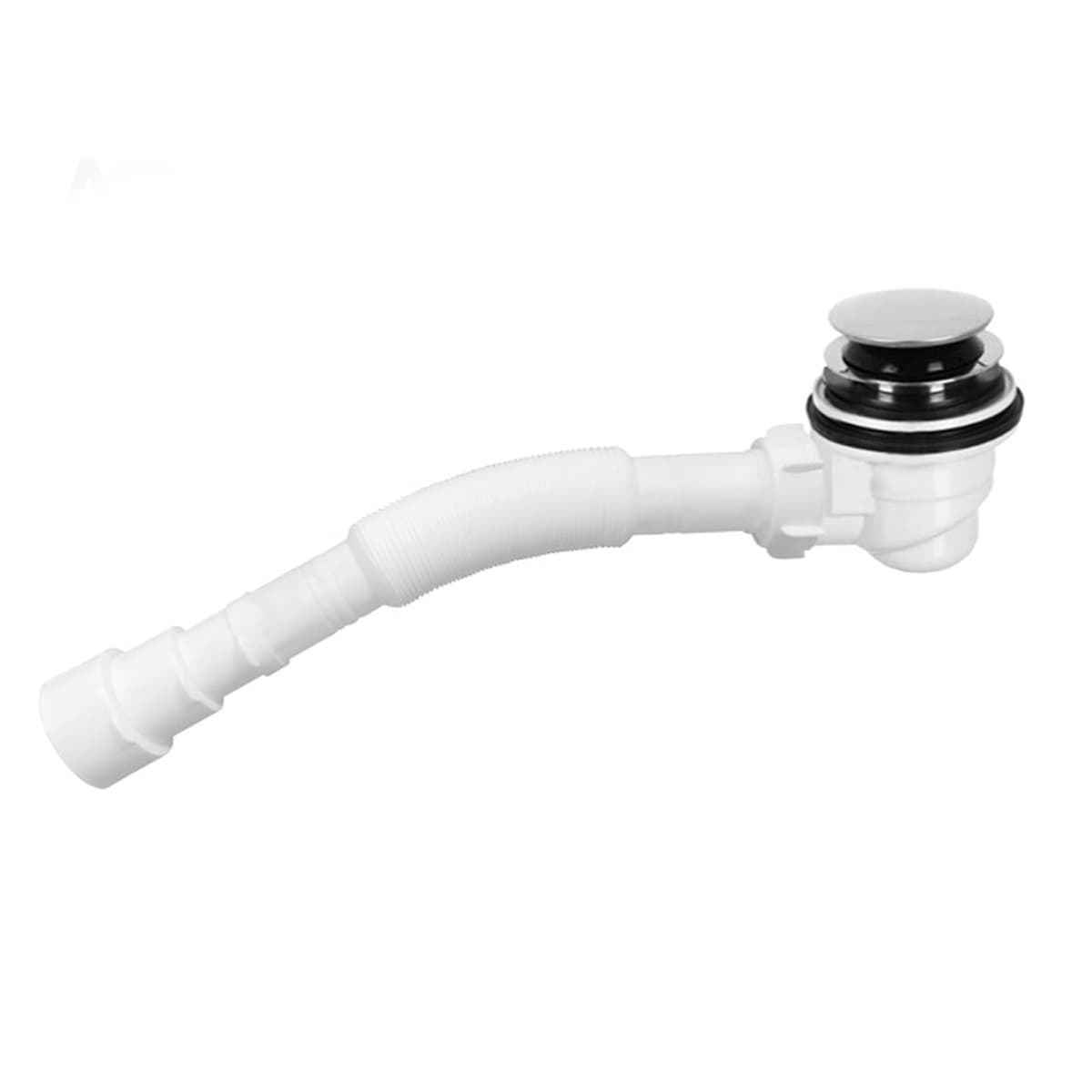 Сифон ″Waterstal″ для душового піддону Click-Clack з гнучкою трубою 32/40/50  Н=65 мм (А - 1765) 2