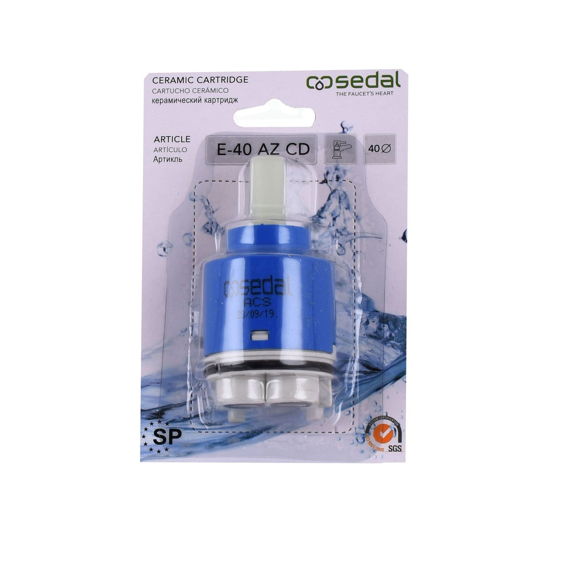 Картридж SEDAL E-40 AZ CD D40 2