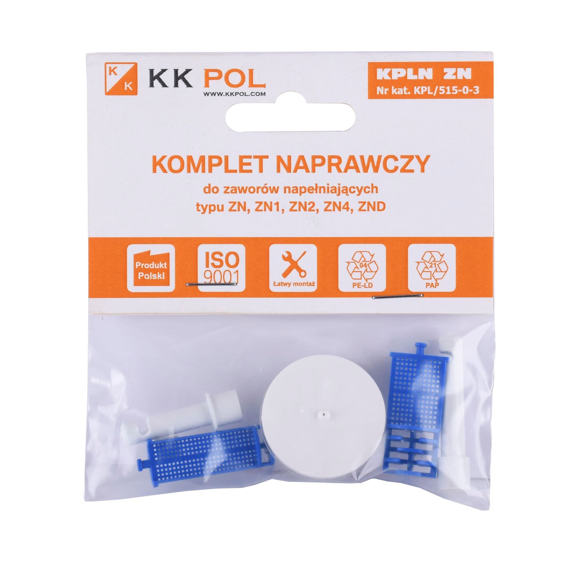 Ремкомплект для клапана заповнення K.K.POL ZN KPL/515-0-3 2