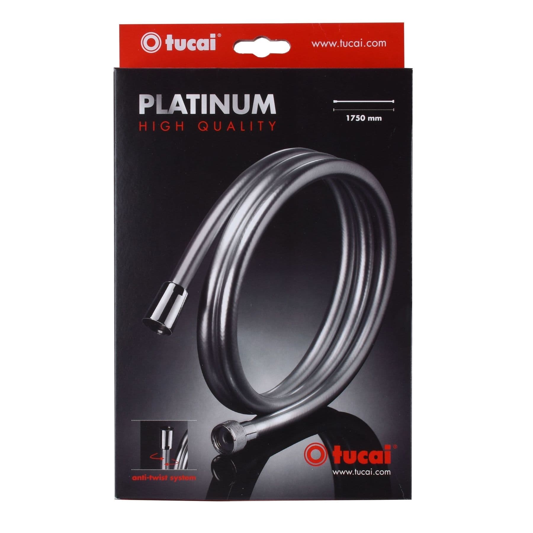 Шланг душовий TUCAI Shower Hose Platinum 175см Satin (201962) 2