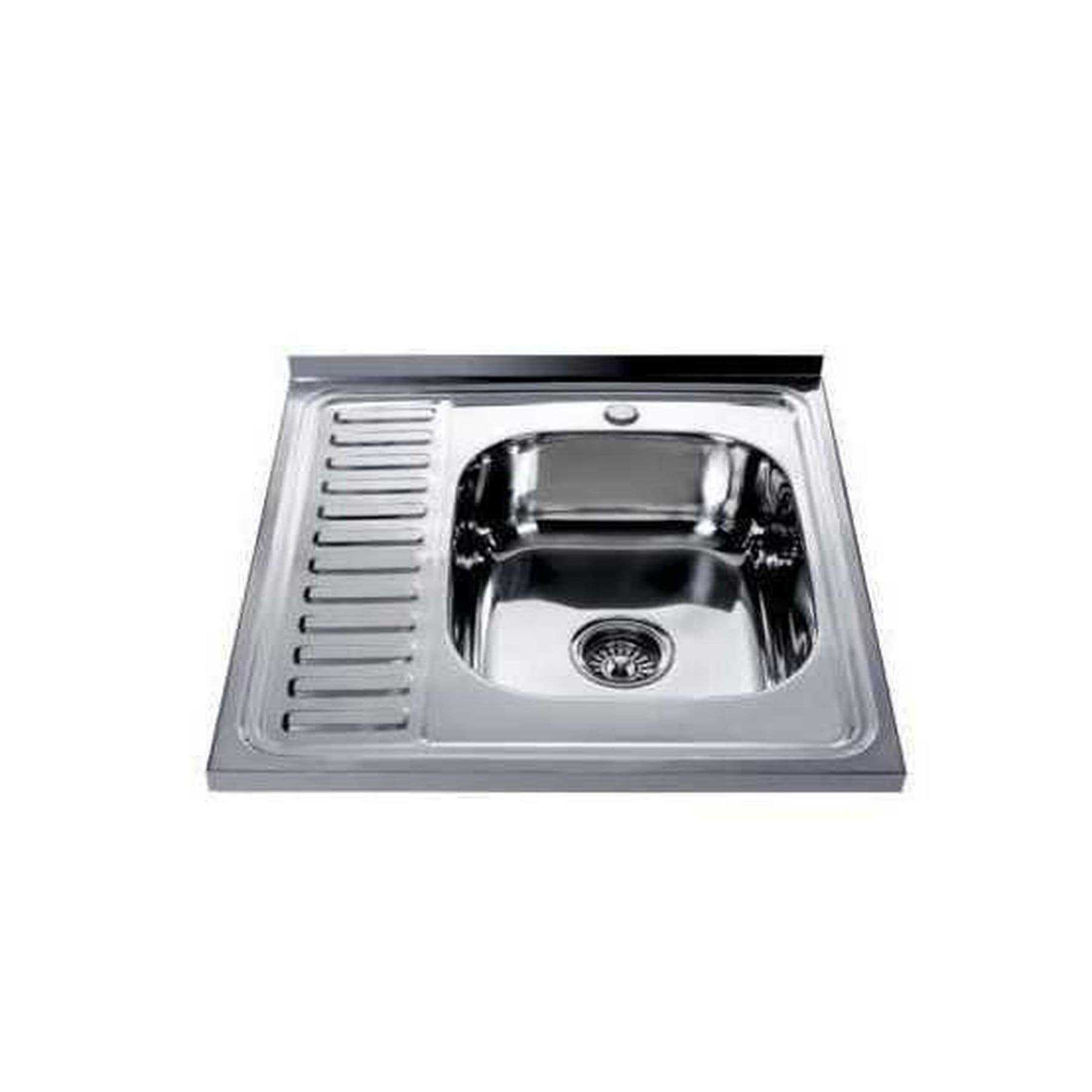 Мийка кухонна накладна прямокутна 600х600х180 Decor Right MR 6060 R D Mira 2