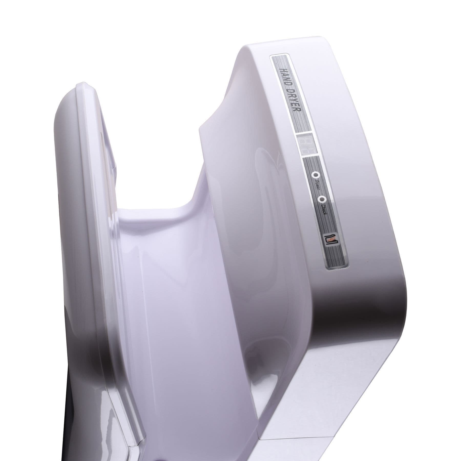 Сушарка для рук HOTEC 11.101 ABS White сенсорна, корпус пластик білий (220В ,1650-2050Вт) 3