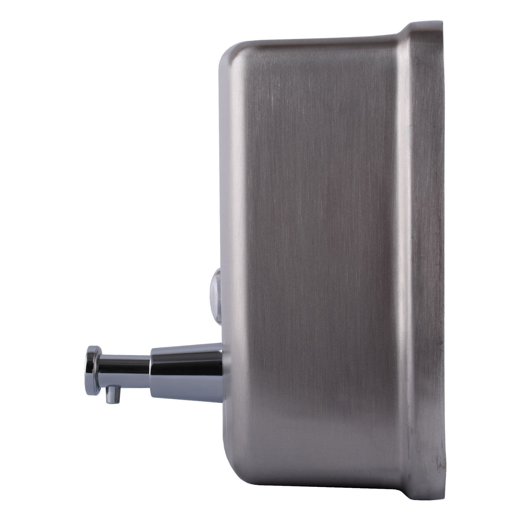 Дозатор рідкого мила HOTEC 13.115-1,2L горизонтальний 1200мл,(158*180*69мм)Stainless Steel SUS304 3