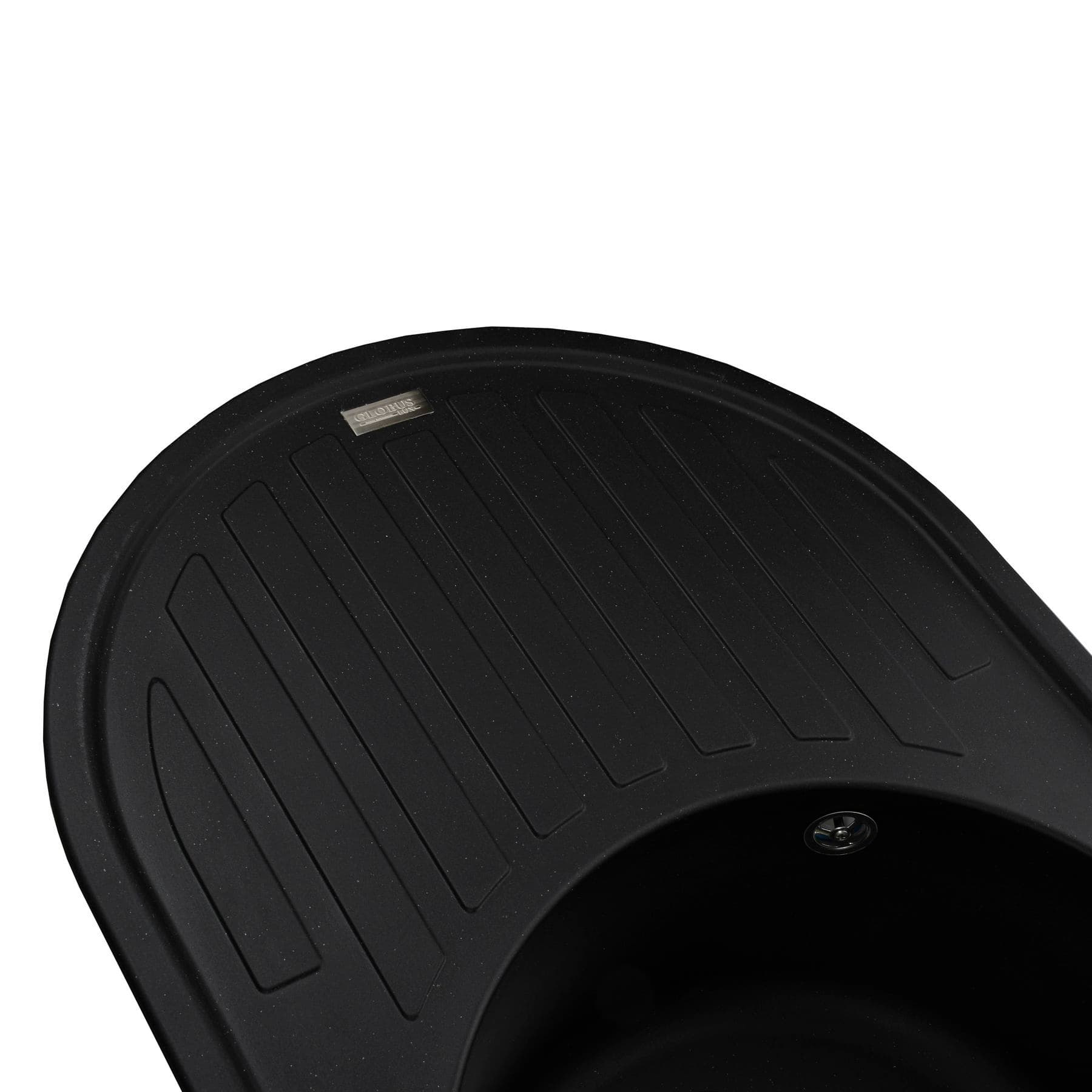 Гранітна мийка Globus Lux OHARA чорний 770х500мм-А0002 3