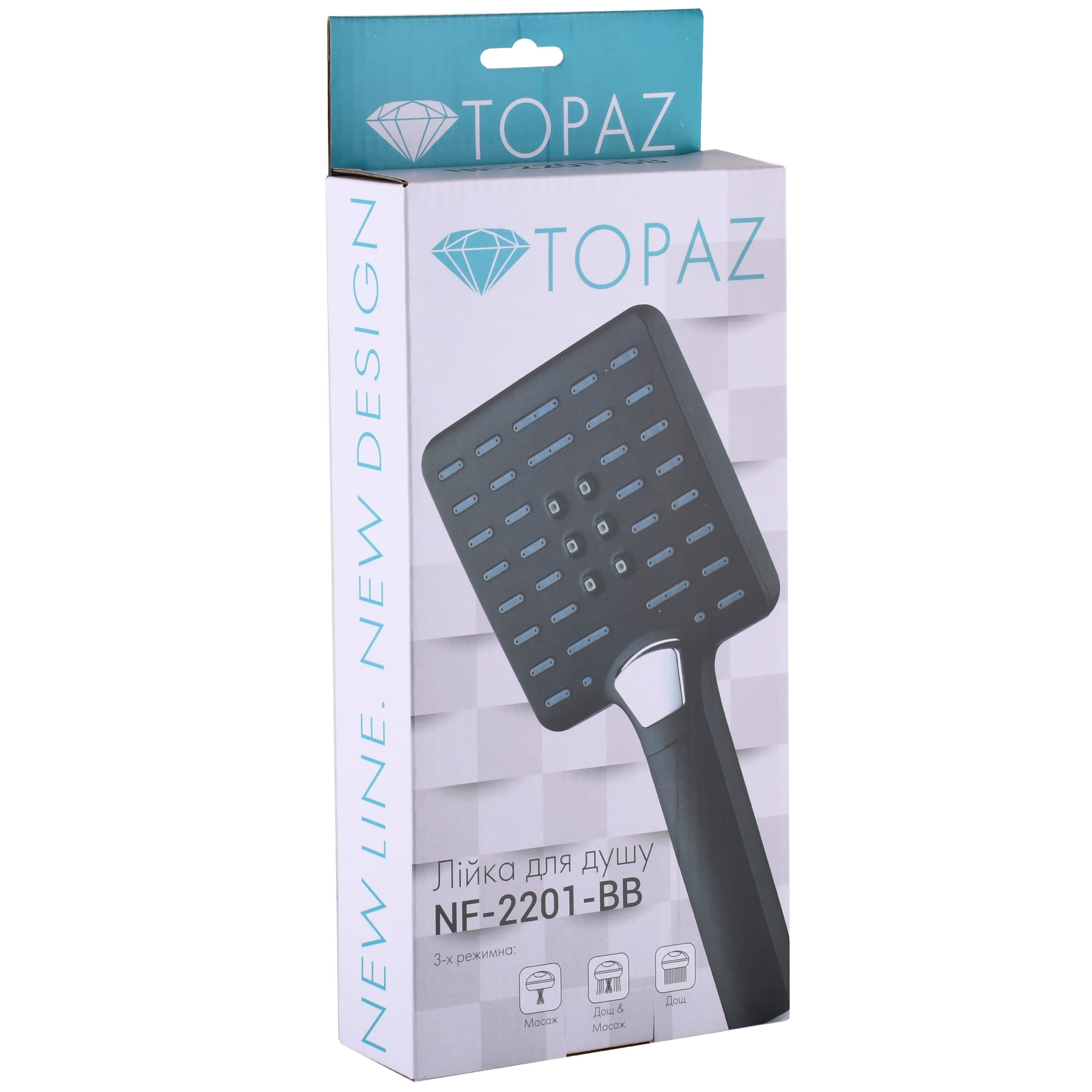 Душова лійка Topaz NF-2201-BB 3