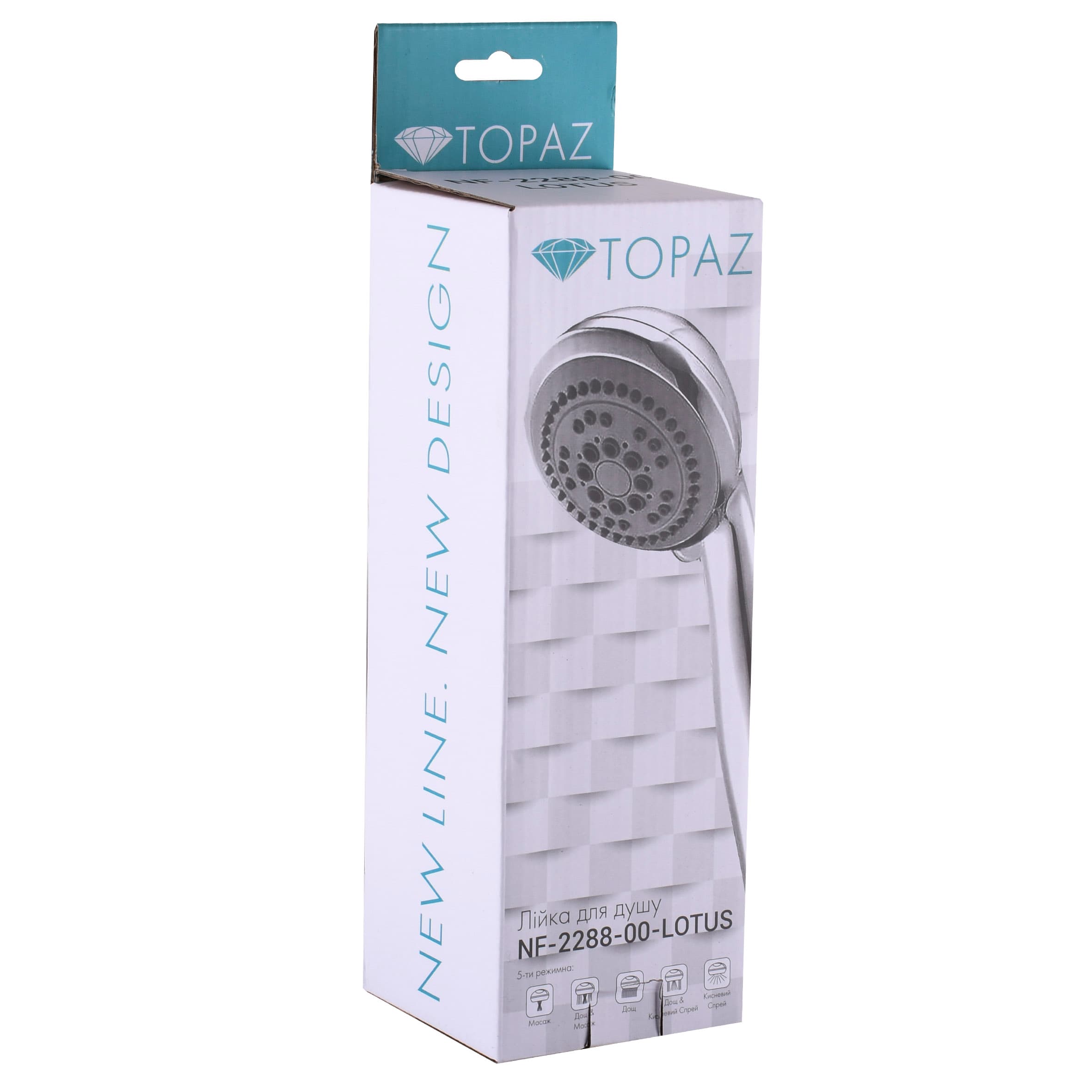 Душова лійка Topaz NF-2288-00-LOTUS 3