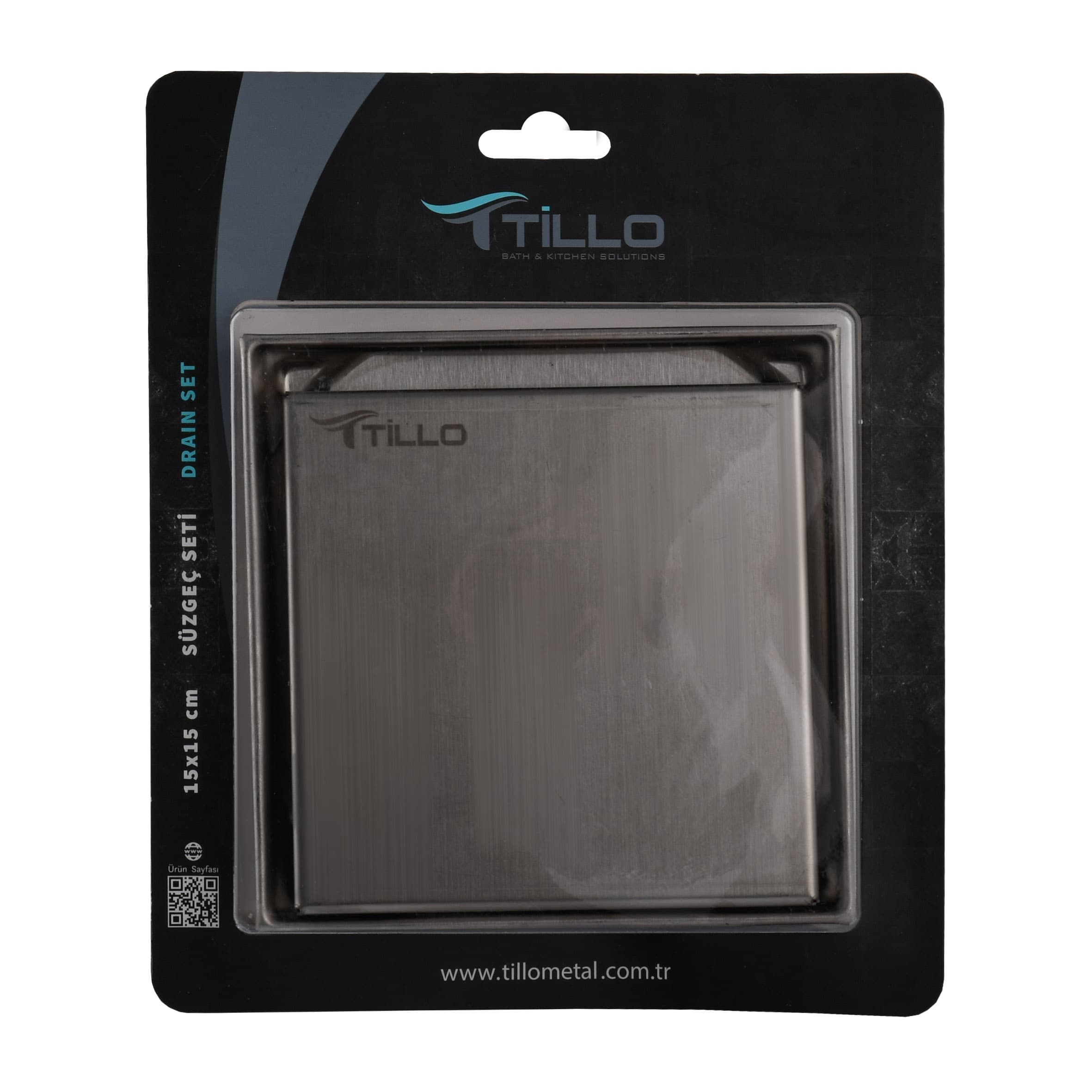 Трап душовий TILLO TM131-15 15х15см 3
