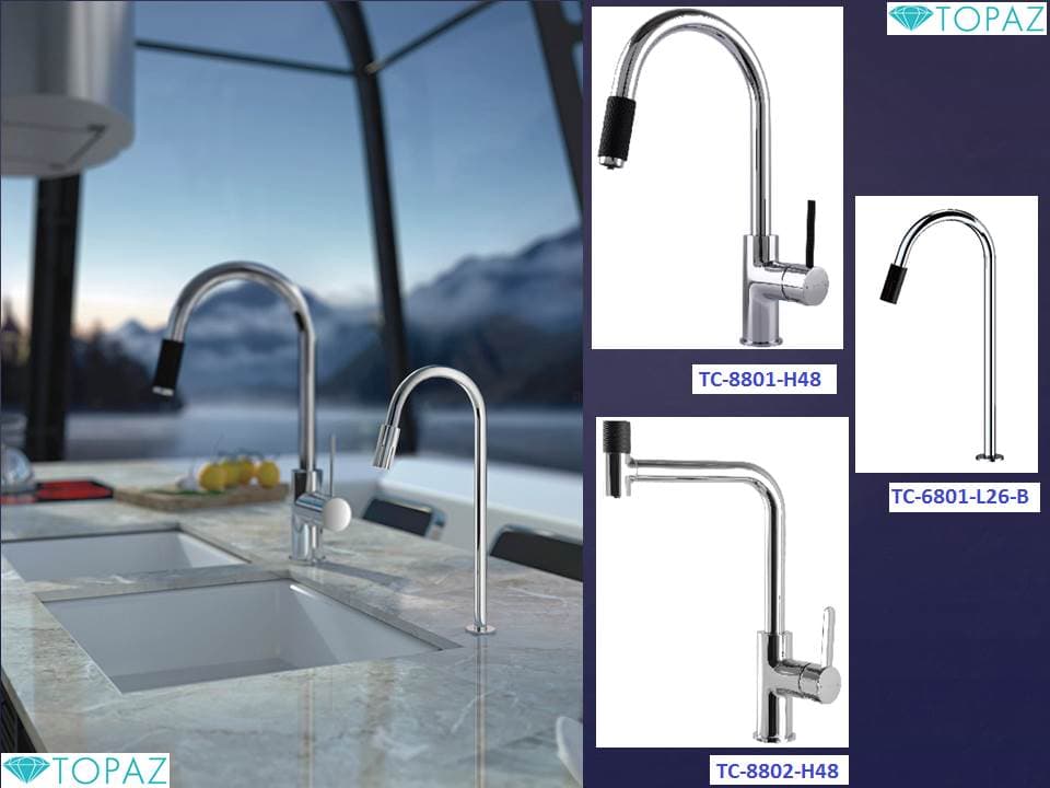 Кран для зворотнього осмосу TOPAZ CORSICA TC-6801-L26-B 3
