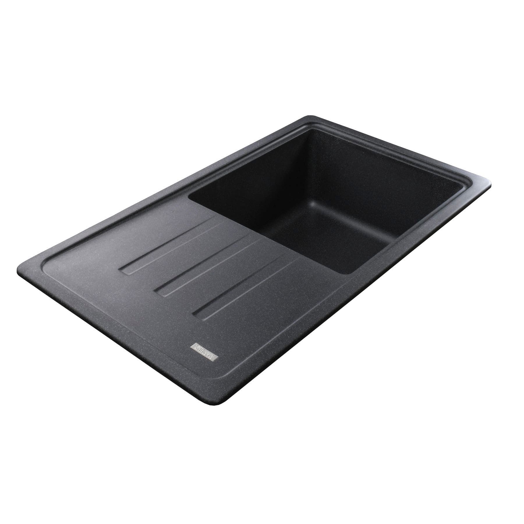 Гранітна мийка Globus Lux LUGANO графіт 780x435мм-А0001 3