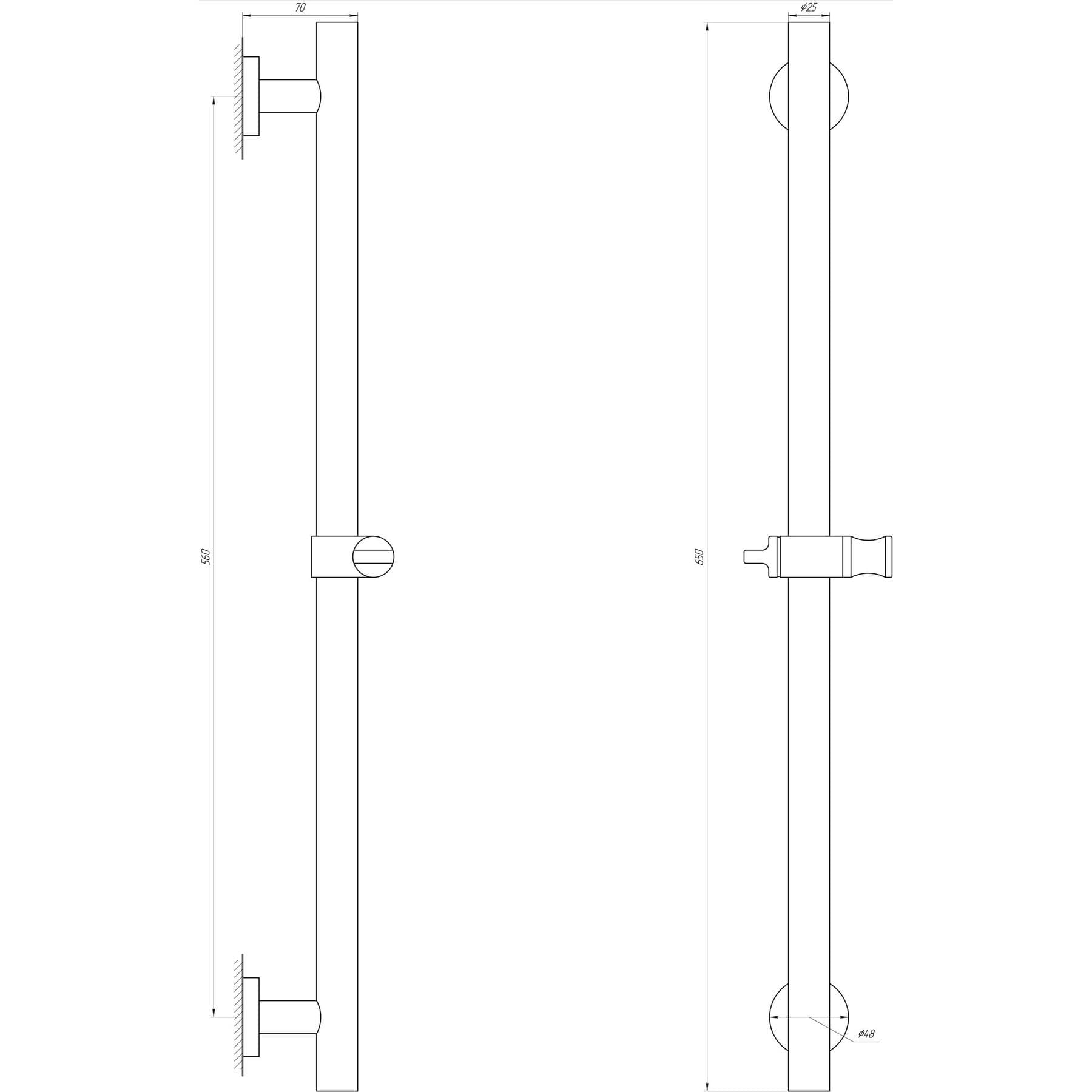 Душова стійка Globus Lux SUS-1106 3