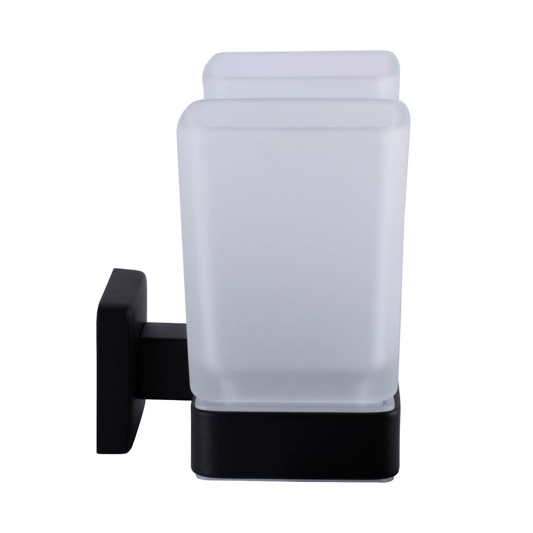 Стакан подвійний Globus Lux BQ9428 чорний матовий SUS304 4