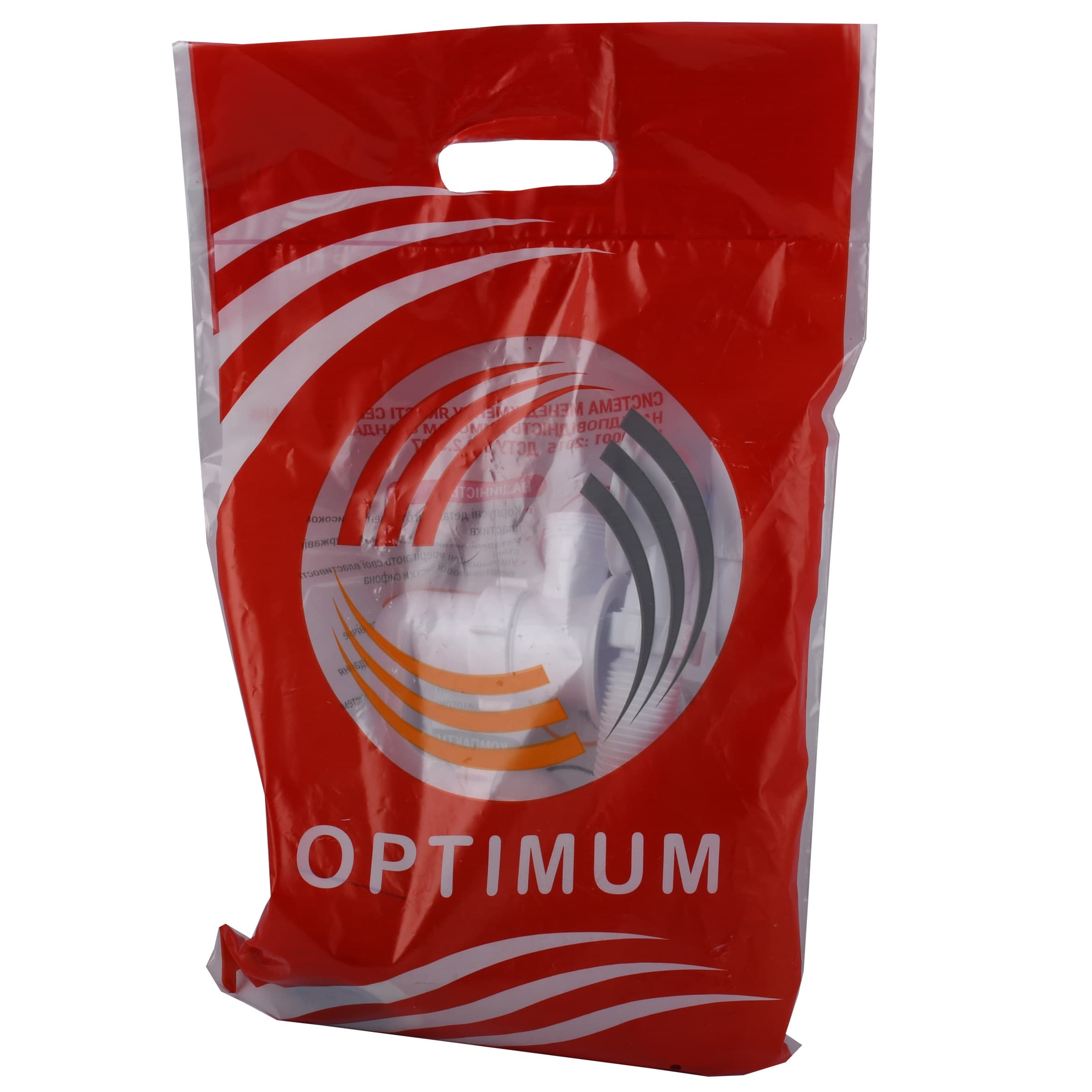 Сифон OPTIMUM для ванни з ревізією, випуском 1 1/2″*40, перелта гнучкою трубою 40*40/50 OPTI 26033 4