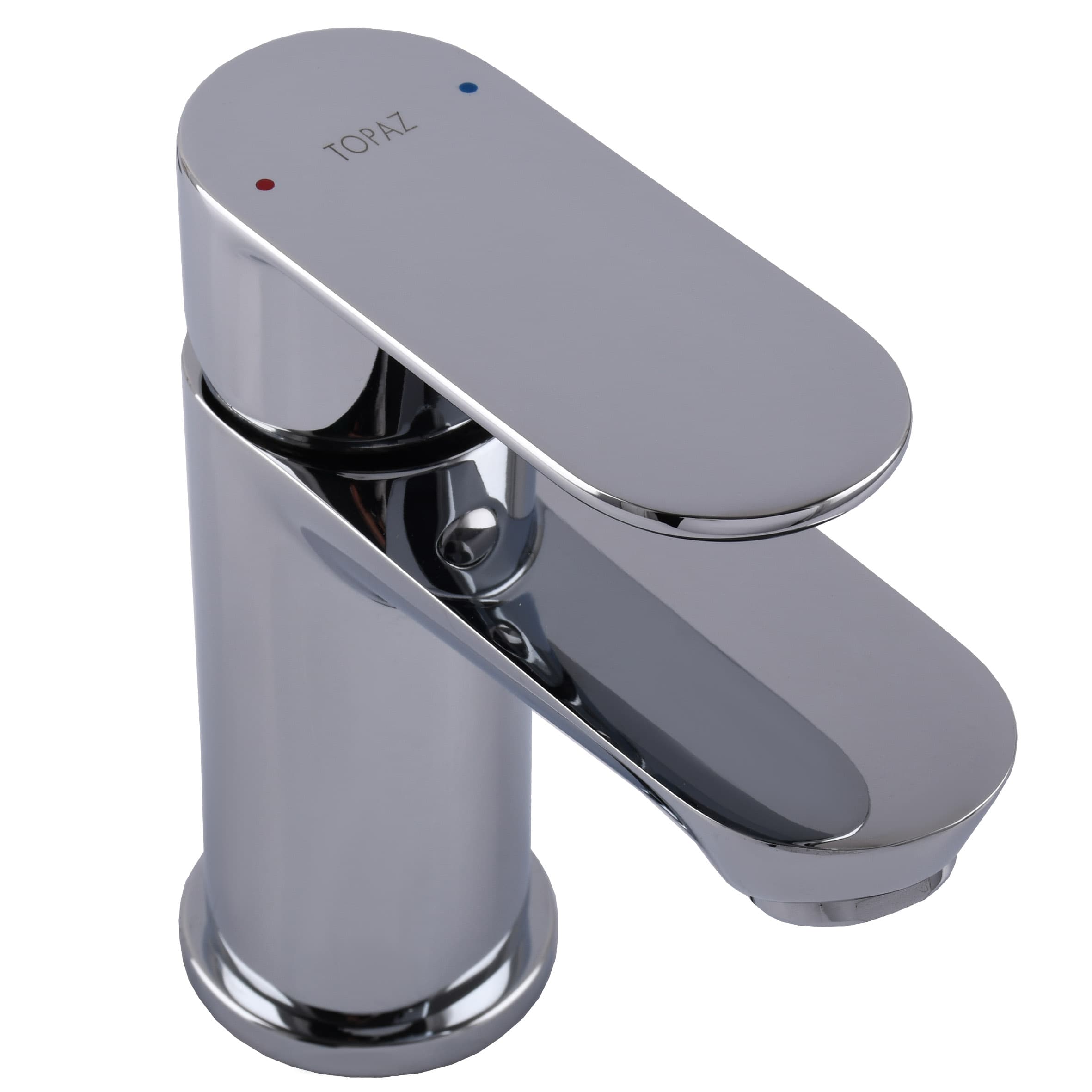 Змішувач для умивальника TOPAZ BARTS TB 07201-H36 висота H-130мм ,шланги TAQ-M1055,D35 4