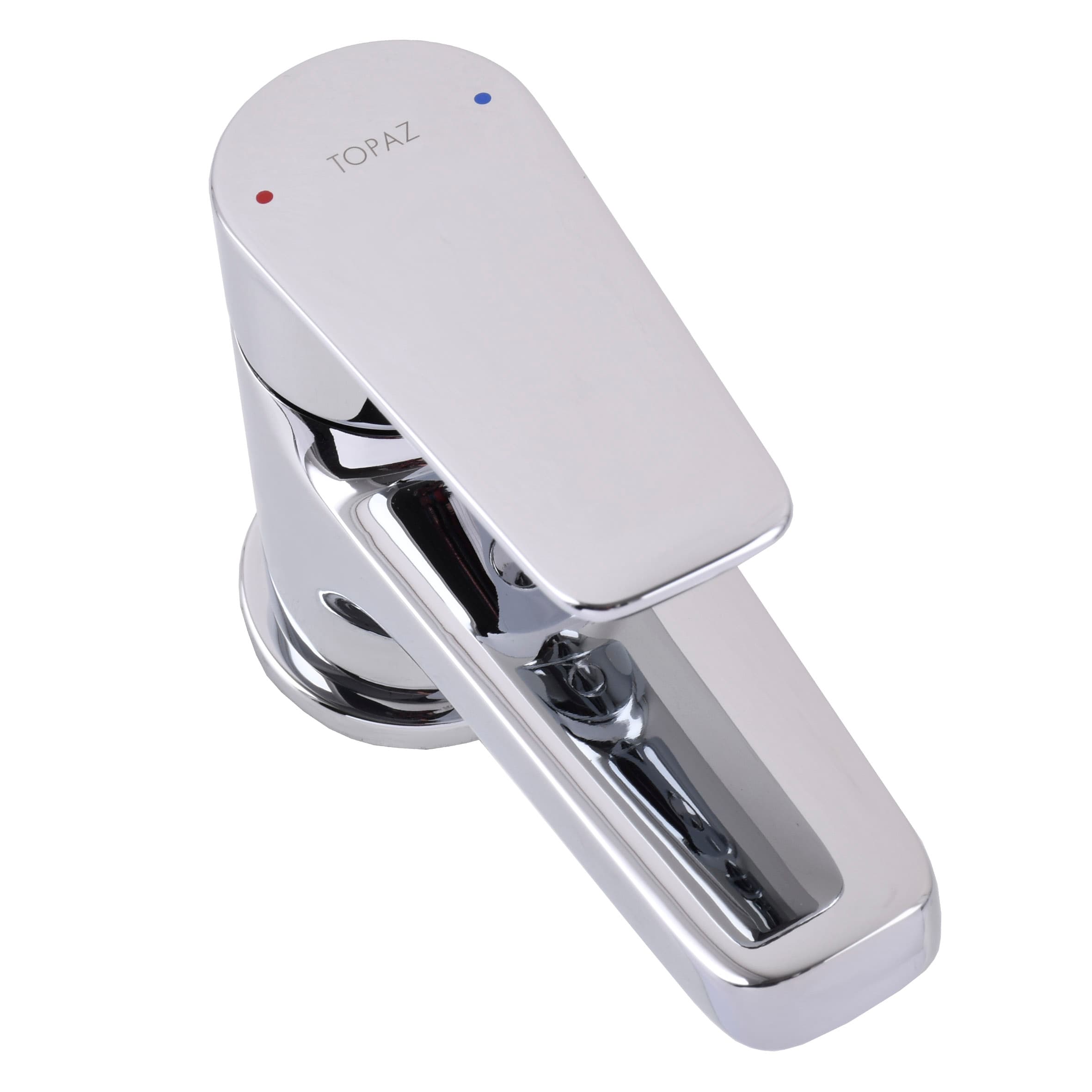 Змішувач для умивальника TOPAZ CAPRI TCA-15206-H43 гігієнічний зі стоп-лійкою вбудований клапан D35 5