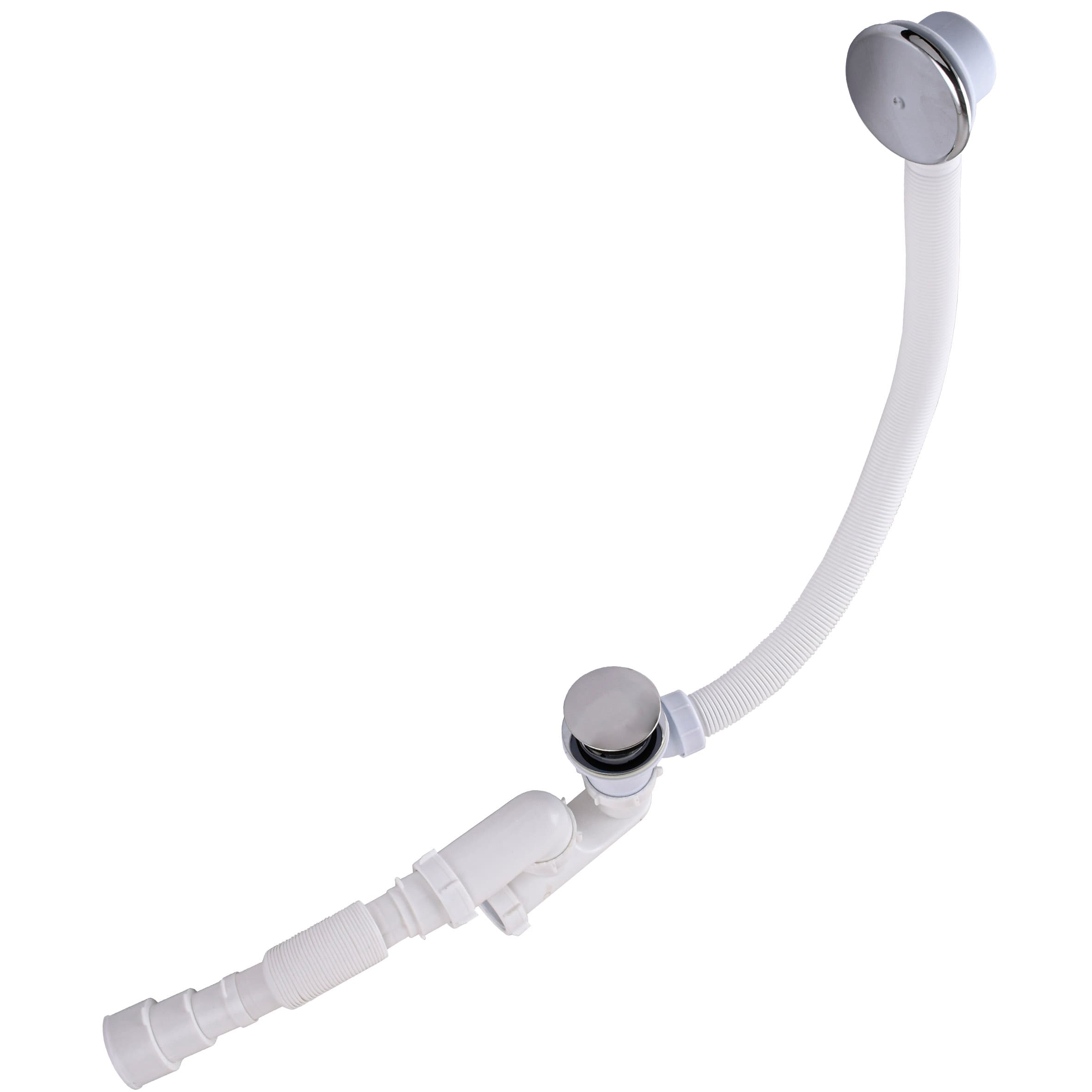 Сифон ″Waterstal″для ванни регульований Click-Clack з гнучкою трубою 32/40/50  (А - 18089) 5