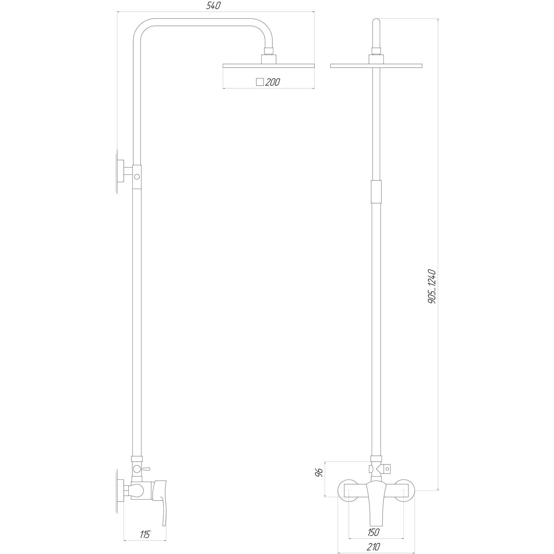 Душова система Globus Lux QUEENSLAND GLQU-0077 5