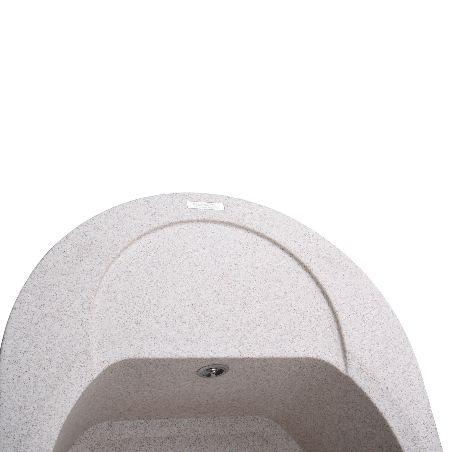 Гранітна мийка Globus Lux MORAINE мигдаль 600х470мм-А0008 5