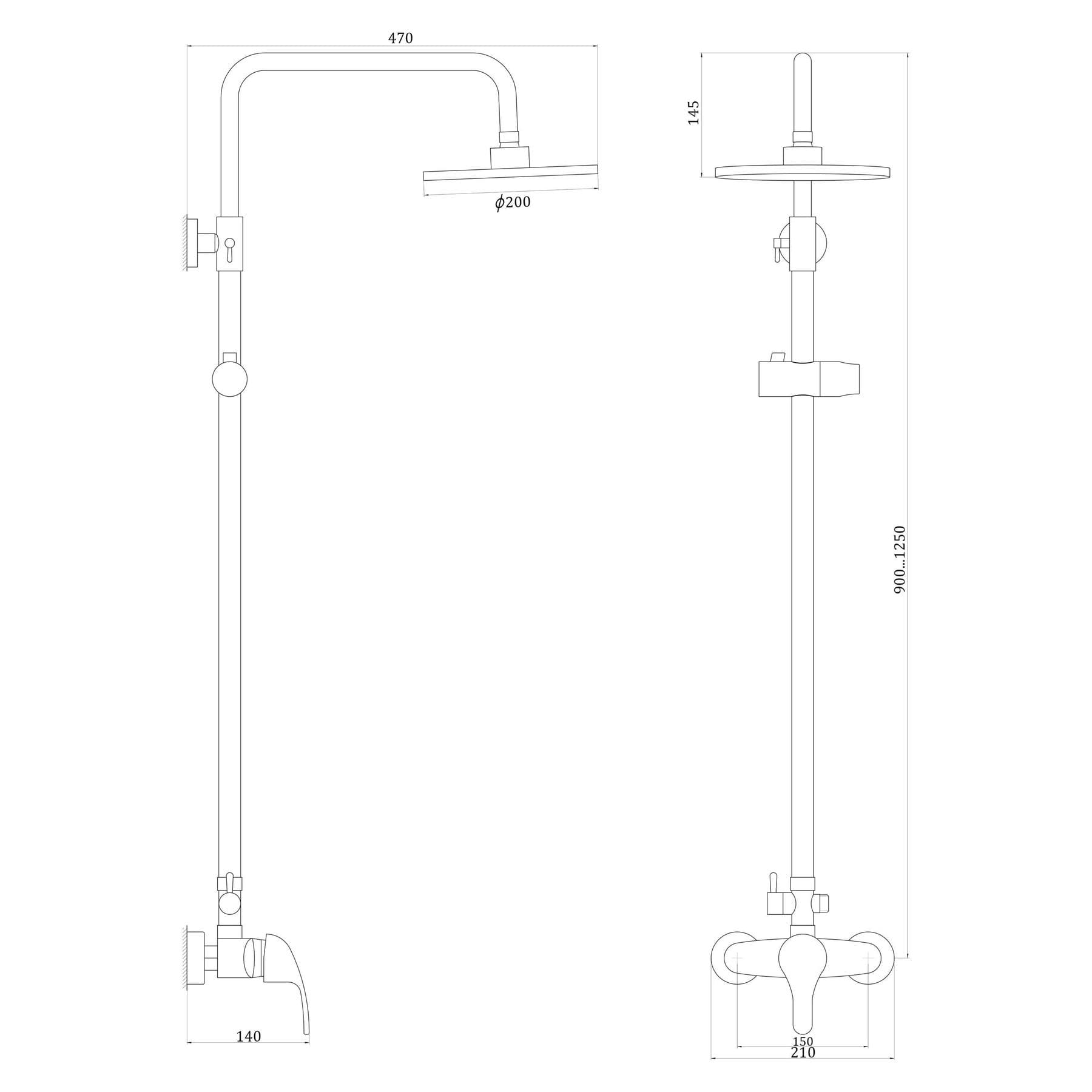 Душова система Globus Lux Solly GLSO-0044 5