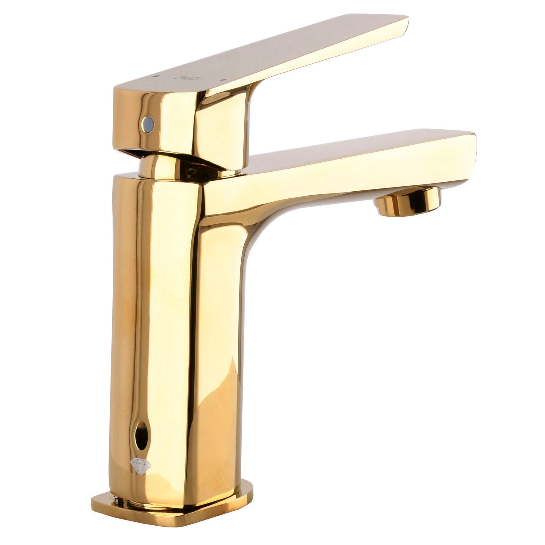 Змішувач для умивальника TOPAZ LEXI TL- 21201-H57-AU cartridge D25 золото PVD 5