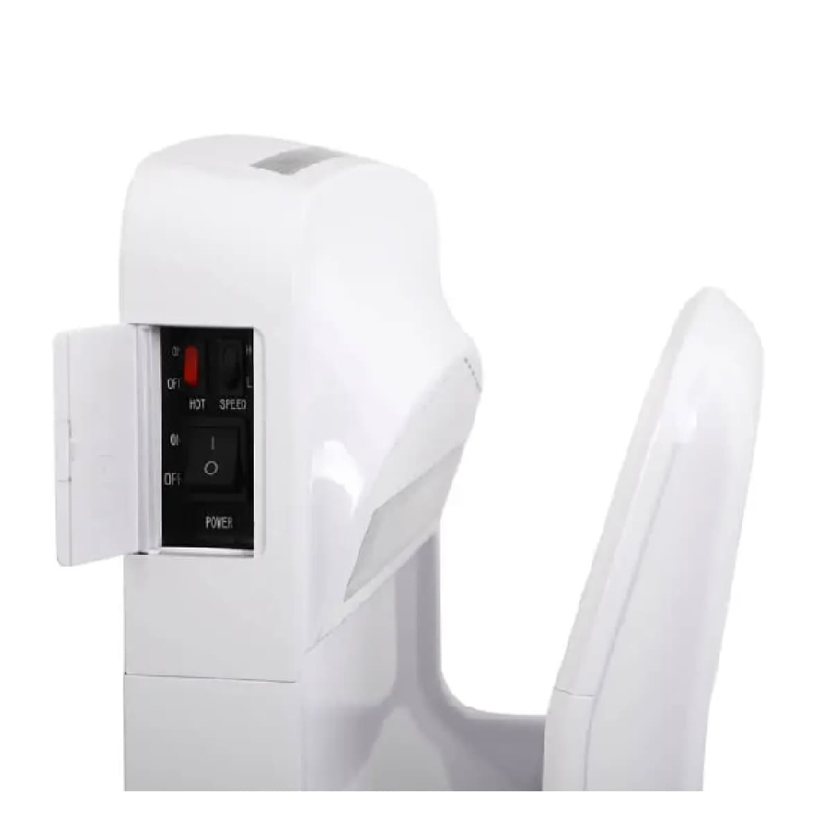 Сушарка для рук HOTEC 11.101 ABS White сенсорна, корпус пластик білий (220В ,1650-2050Вт) 5