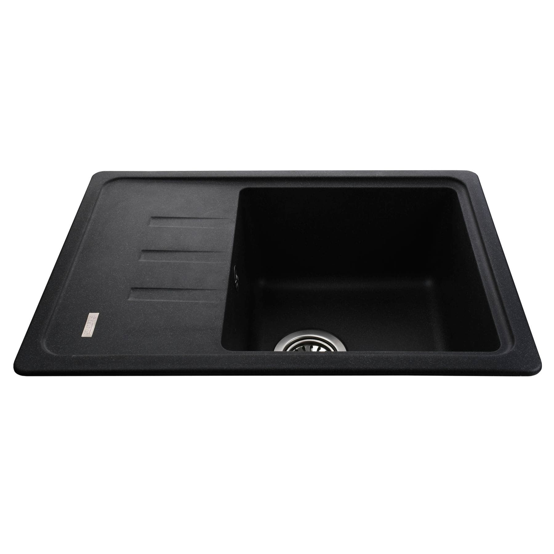 Гранітна мийка Globus Lux MONO графіт 620х435мм-А0001 5