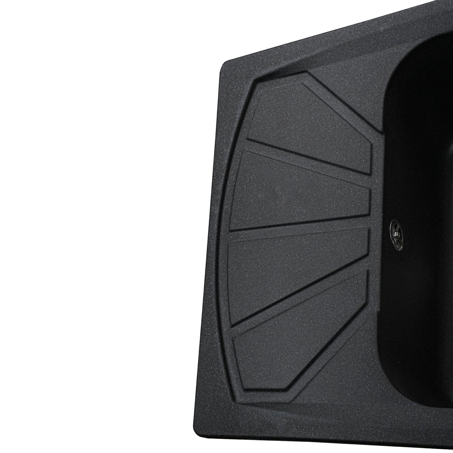 Гранітна мийка Globus Lux TANA графіт 610 х 500 мм-А0001 5
