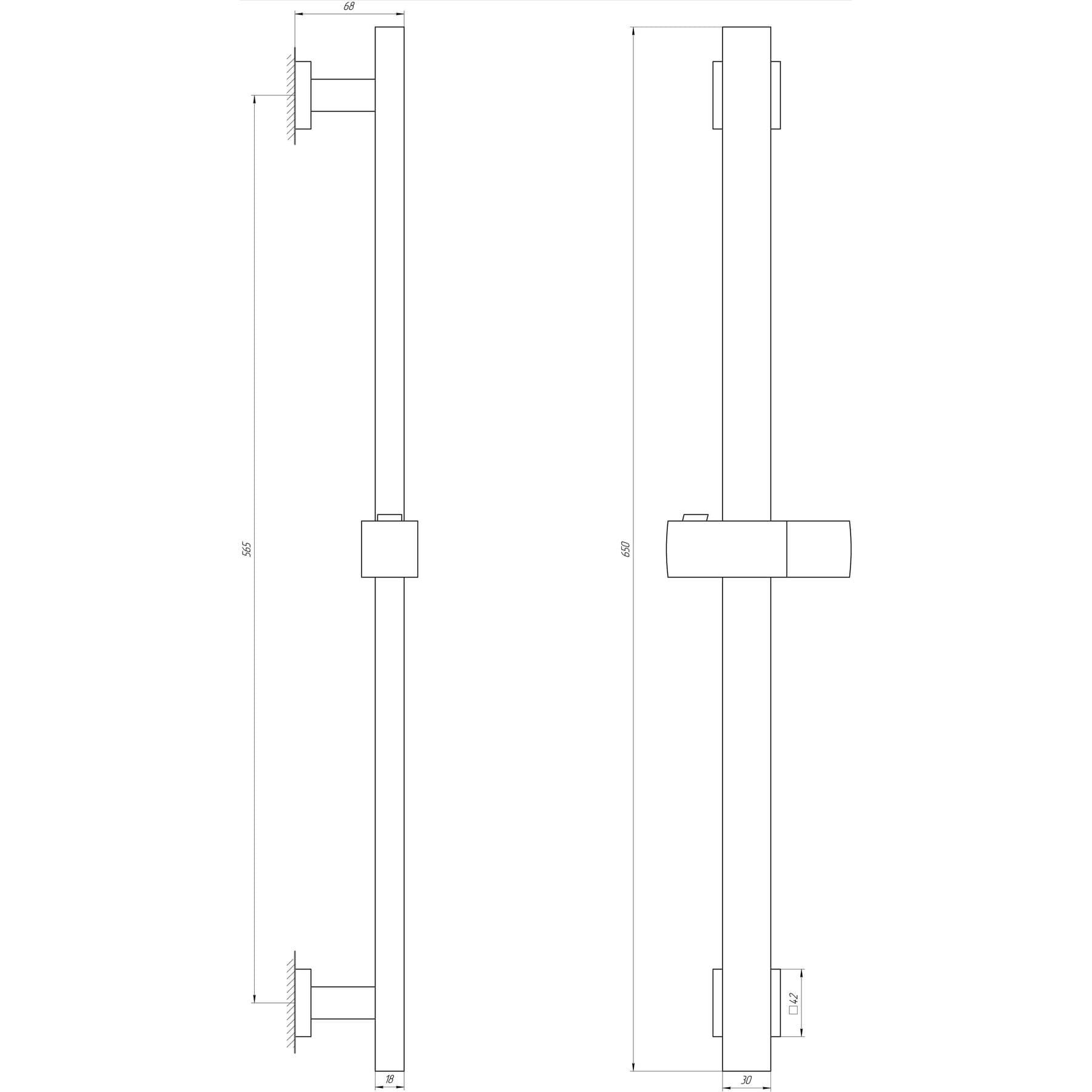 Душова стійка Globus Lux SUS-1108 6