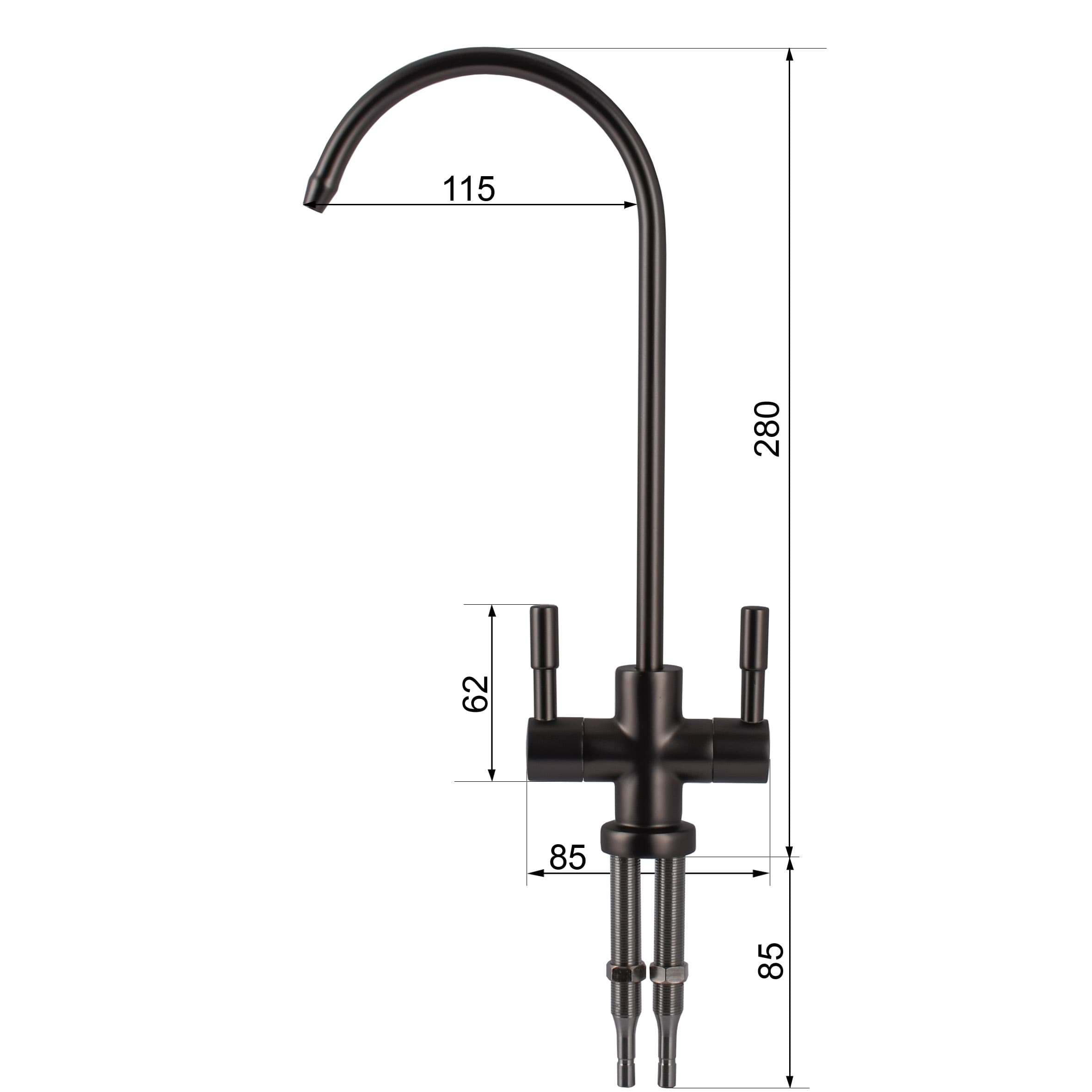 Кран для зворотнього осмосу Globus Lux Lazer GLLR-76A-00 9