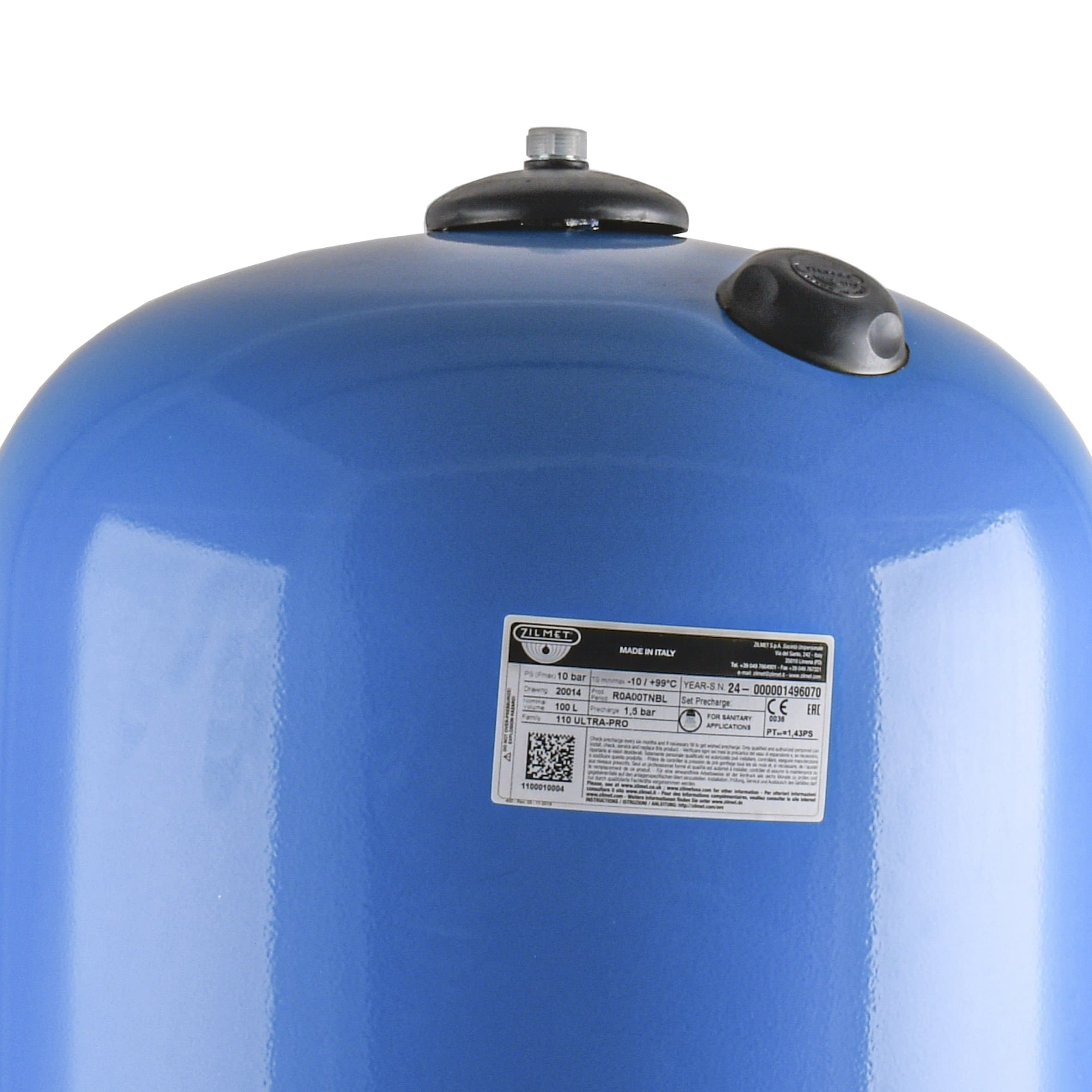 Гідроакумулятор  100л Zilmet ultra-pro 10bar  верт ( 1100010004 ) 5