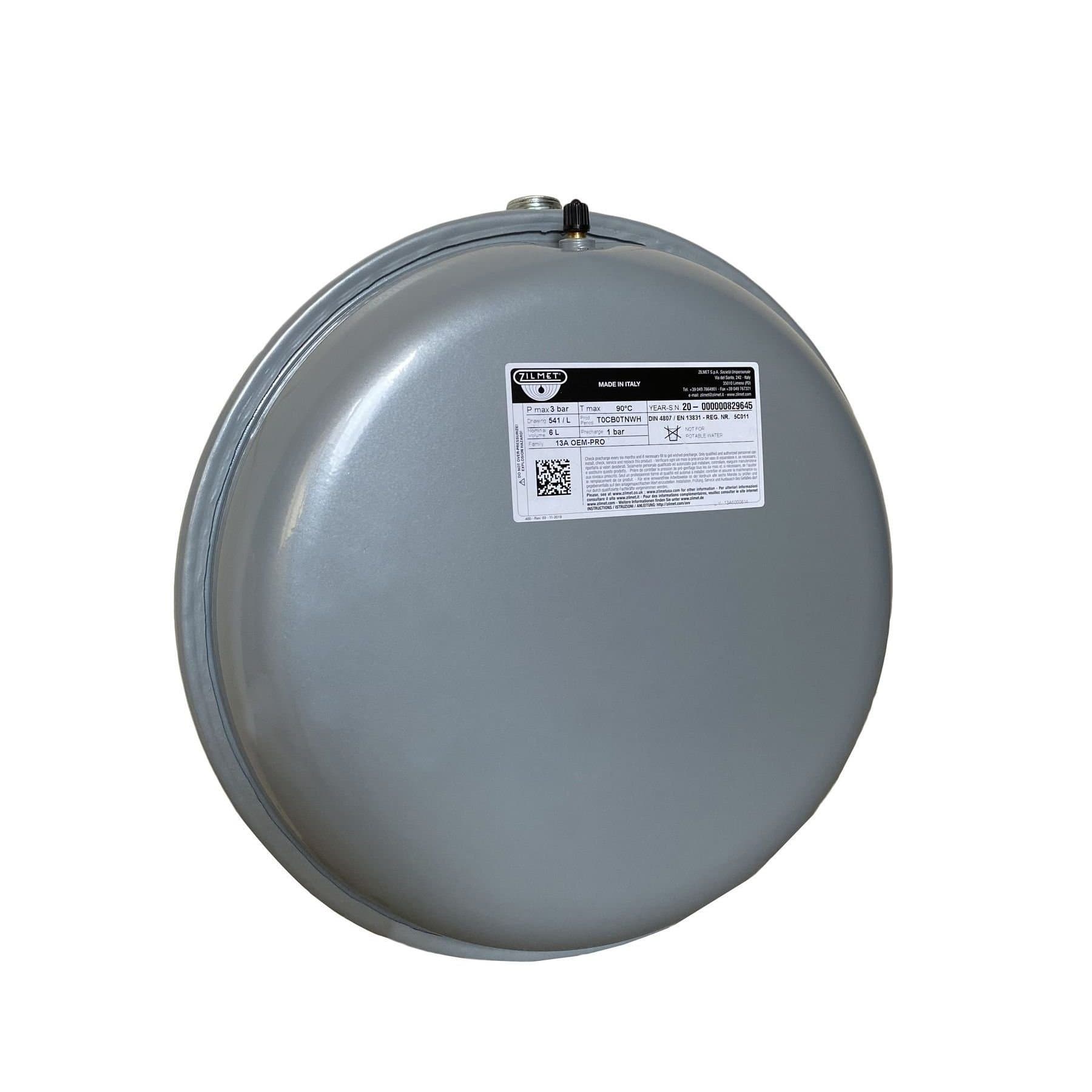 Бак Zilmet oem-pro для монтажу в котли Арт 541  6л. 3bar ( 13A6000614 ) 3