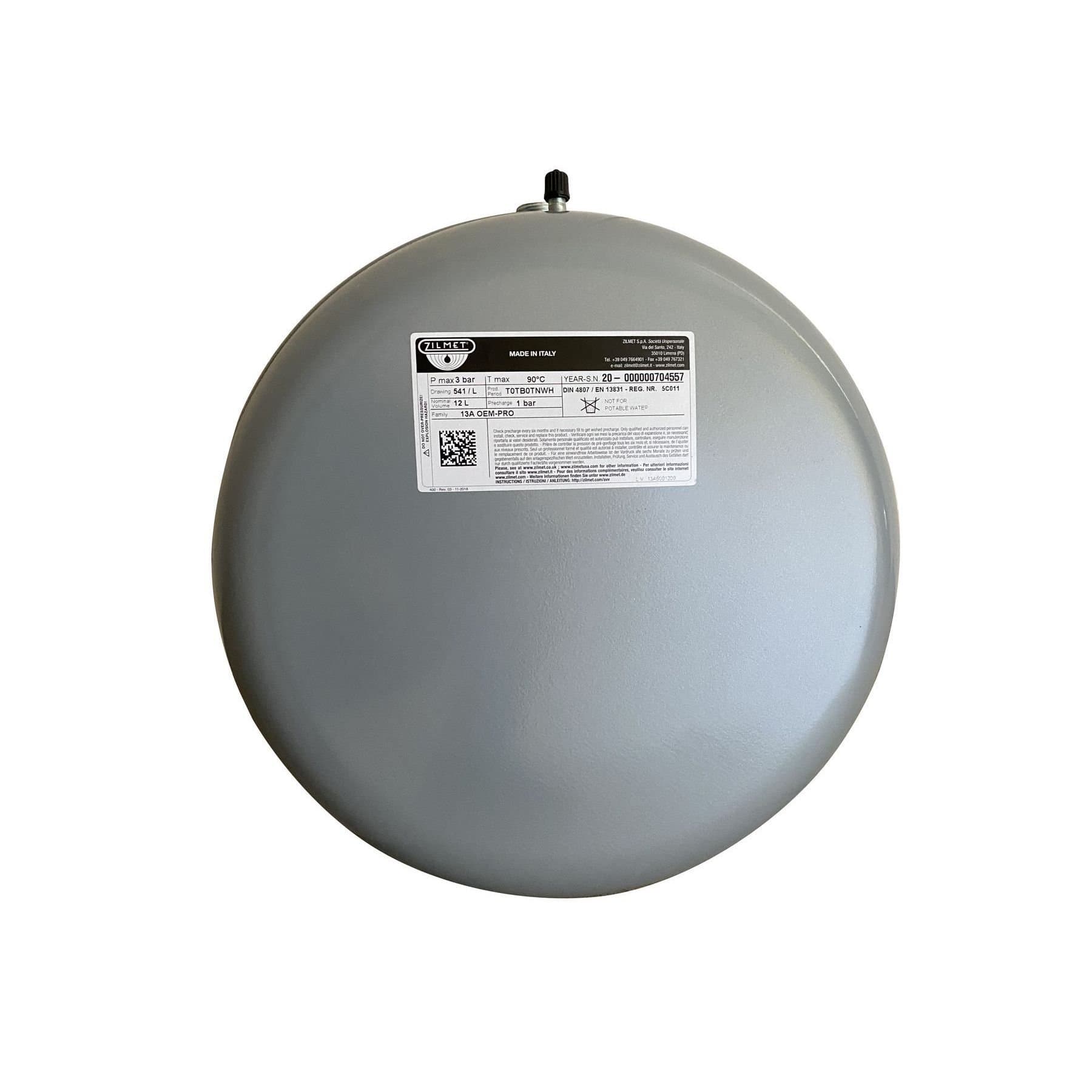 Бак Zilmet oem-pro для монтажу в котли Арт 541 12л. 3bar ( 13A6001206 ) 4