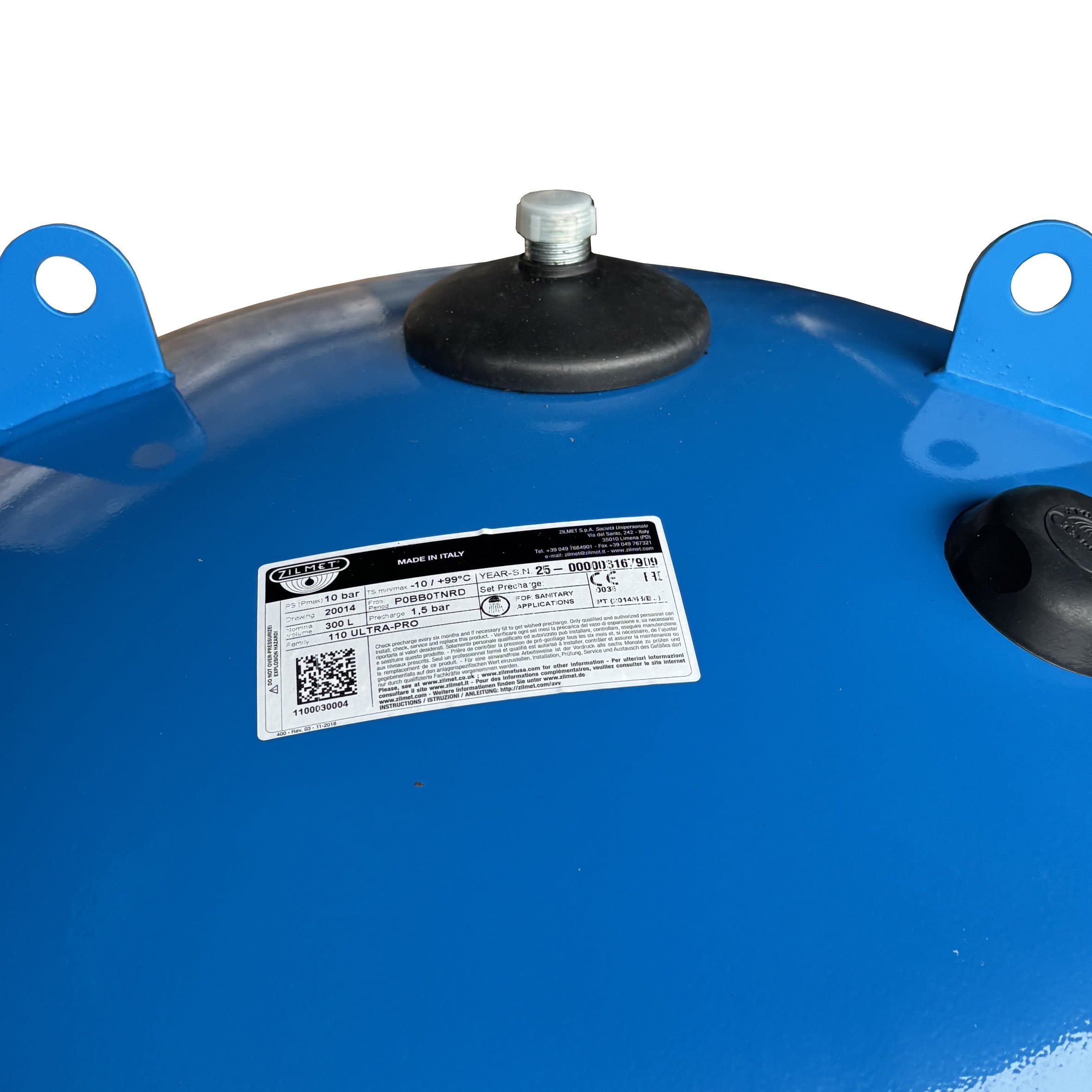 Гідроакумулятор  300л Zilmet ultra-pro 10bar ( 1100030004 ) 3
