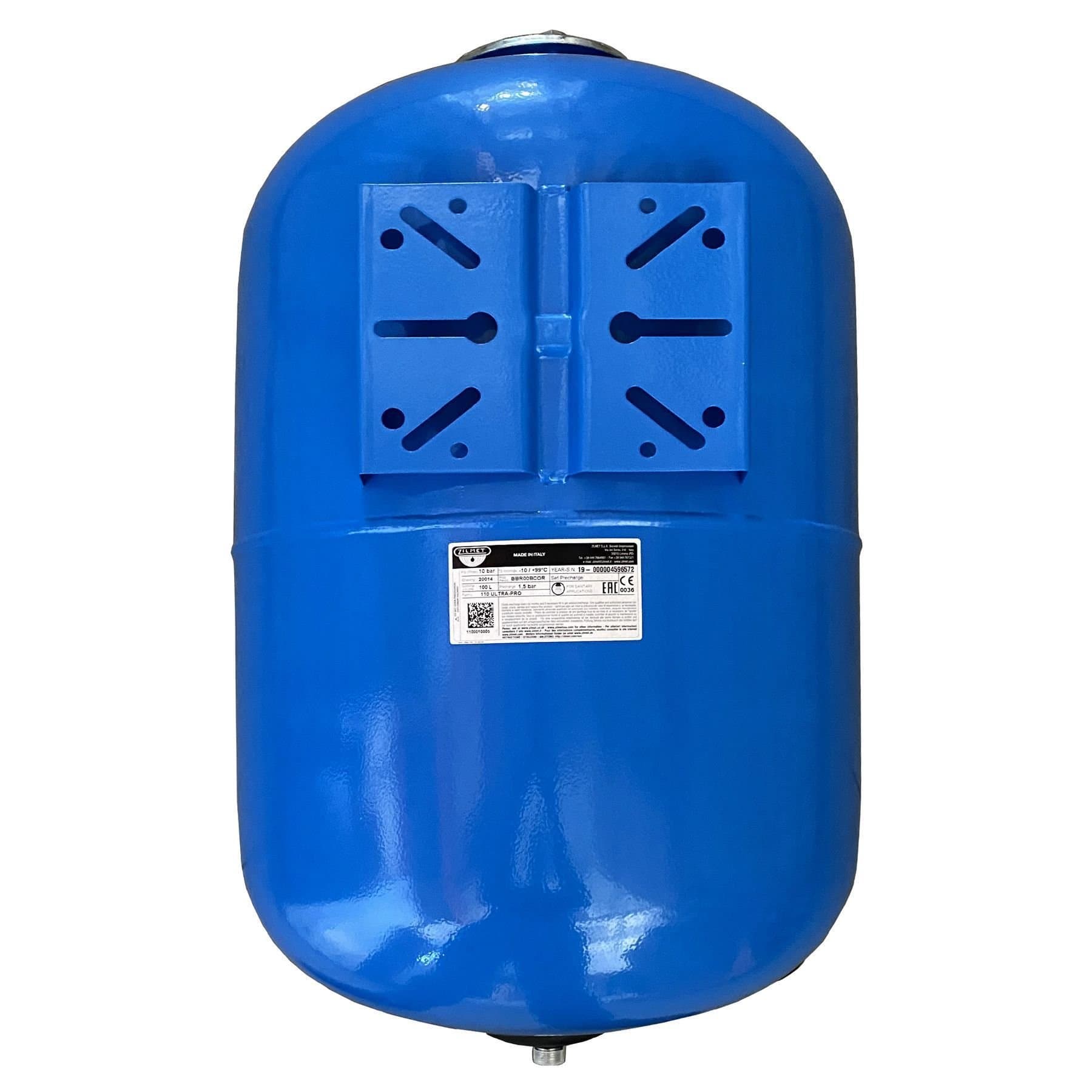 Гідроакумулятор  100л Zilmet ultra-pro 10bar  гор ( 1100010005 ) 4