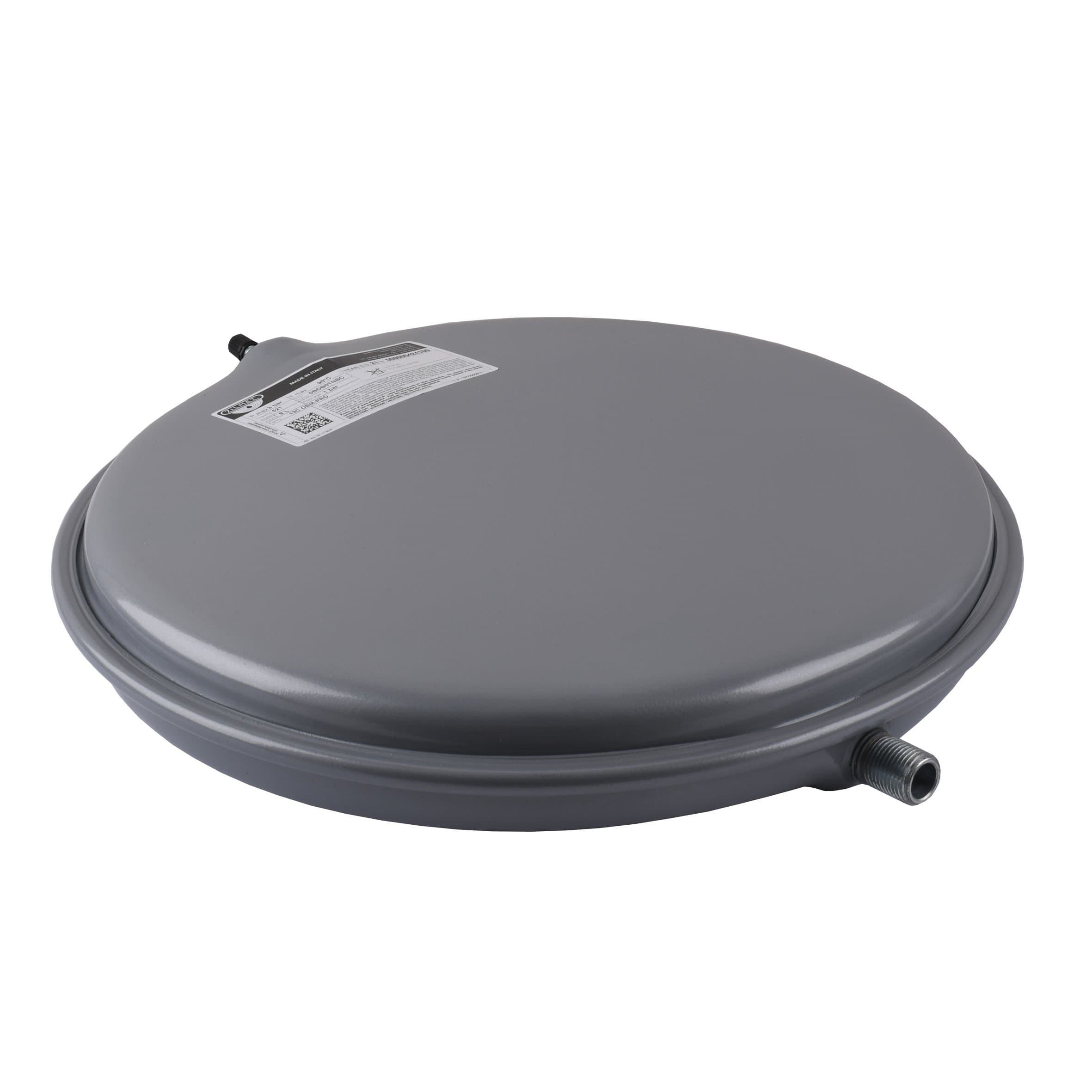 Бак Zilmet oem-pro для монтажу в котли плоский Арт. 521 8л 3bar D. 392 СІРИЙ 1/2″ ( 13C0000811 ) 2