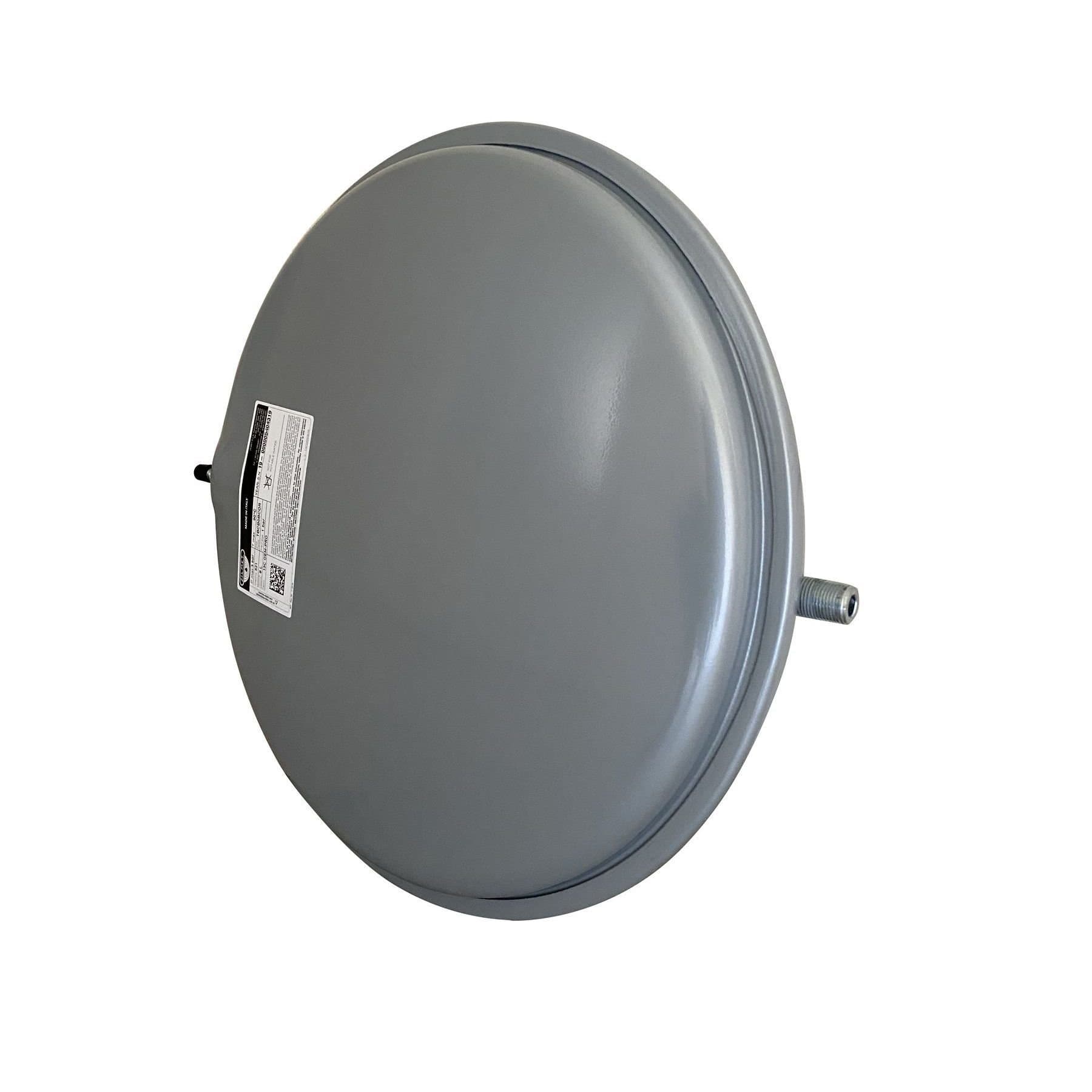 Бак Zilmet oem-pro для монтажу в котли плоский Арт. 521 8л 3bar D. 392 СІРИЙ 3/8″ ( 13C0000826 ) 3