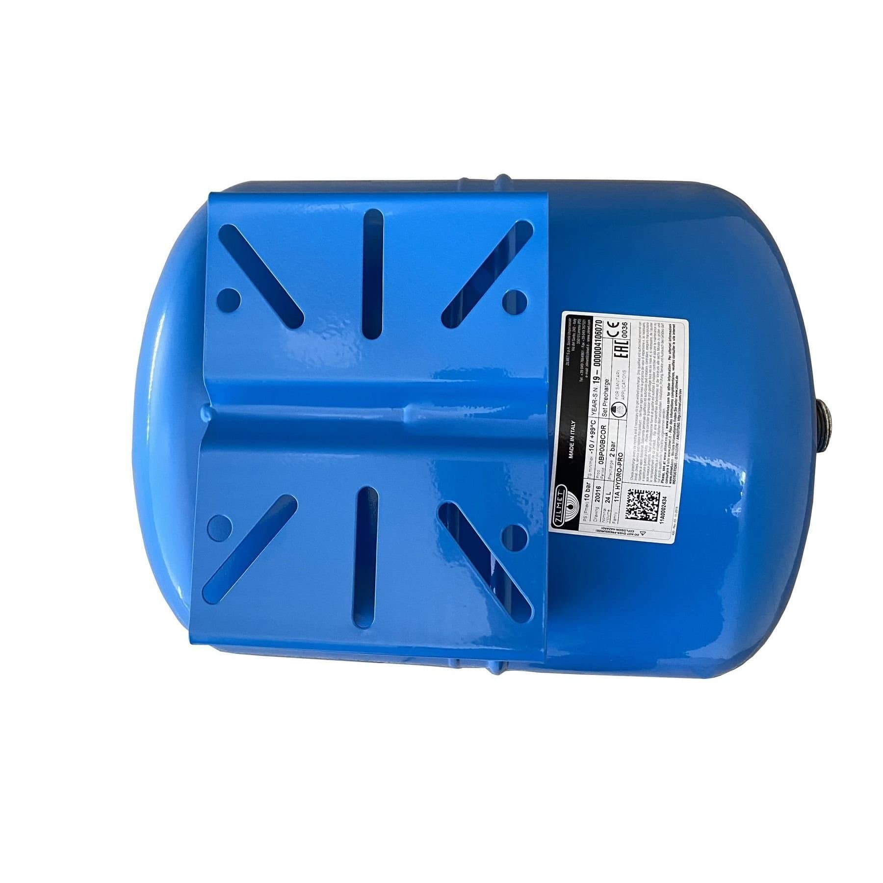 Гідроакумулятор з фіксованою мембраною  24л Zilmet HYDRO-pro 10bar горизонтальний ( 11A0002434 ) 2