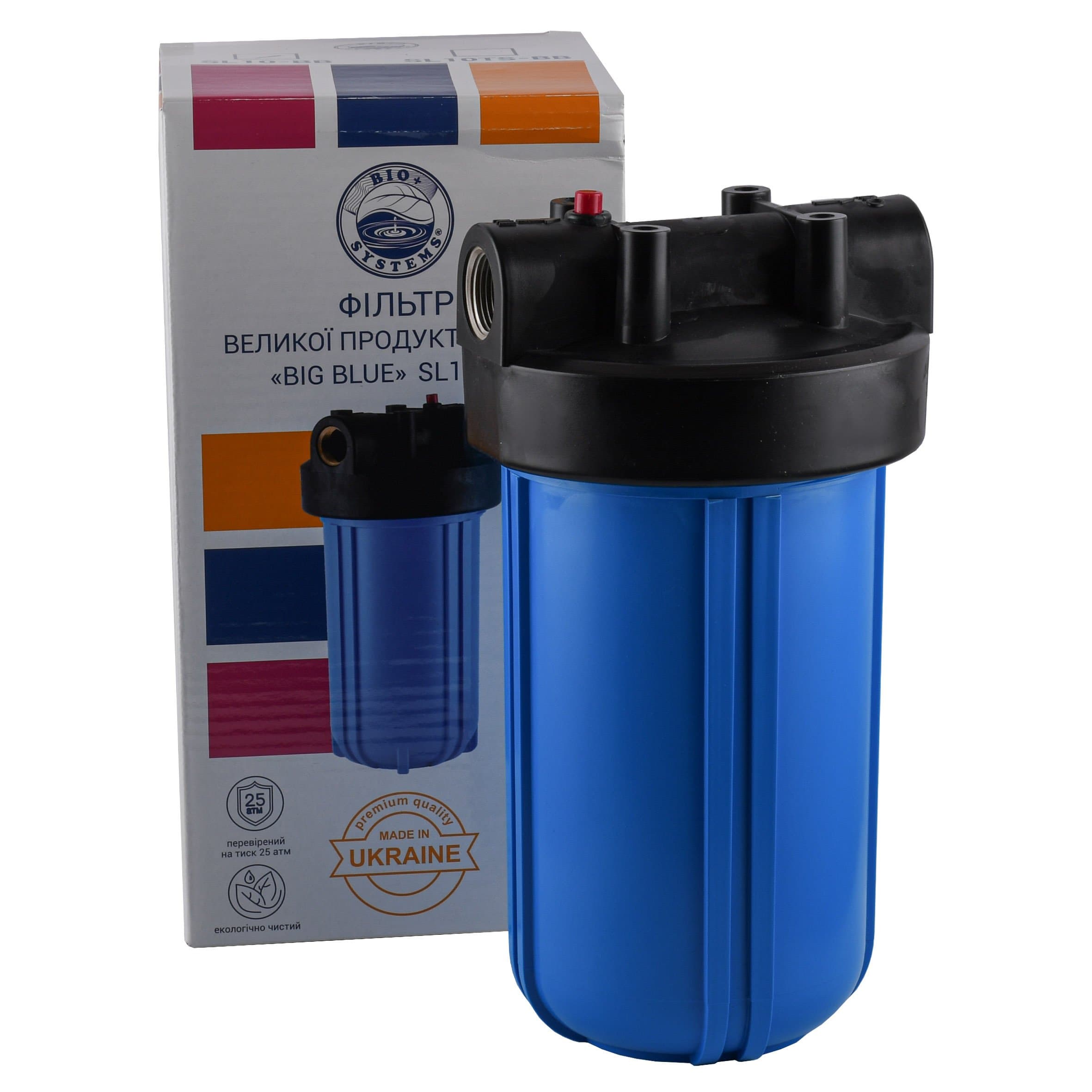 Фільтр-колба + ПП картридж Bіо+ systems SL10-BB Big Blue 10″, 1″ 3