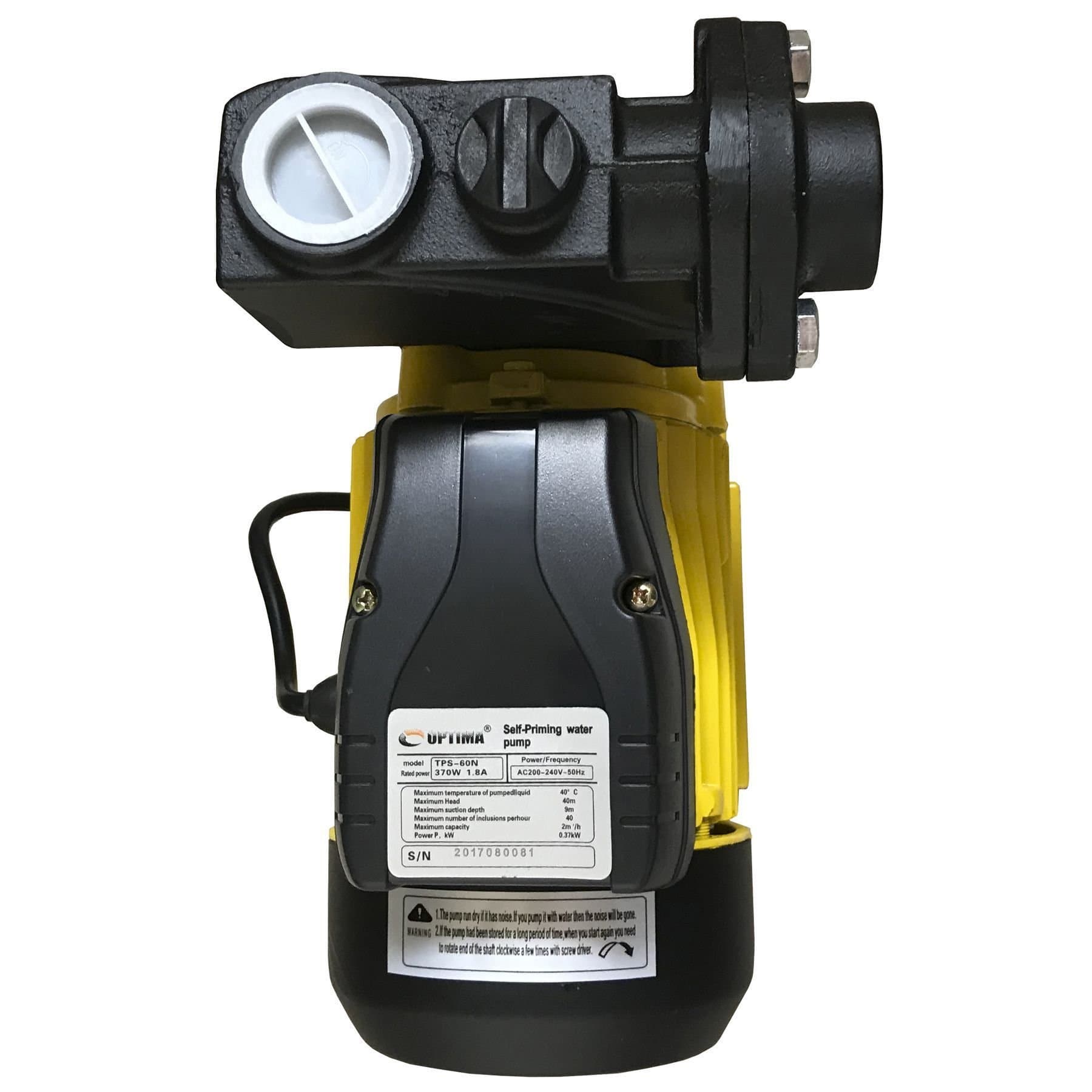 Насос вихровий Optima TPS60 0,37кВт  з ежектором 2