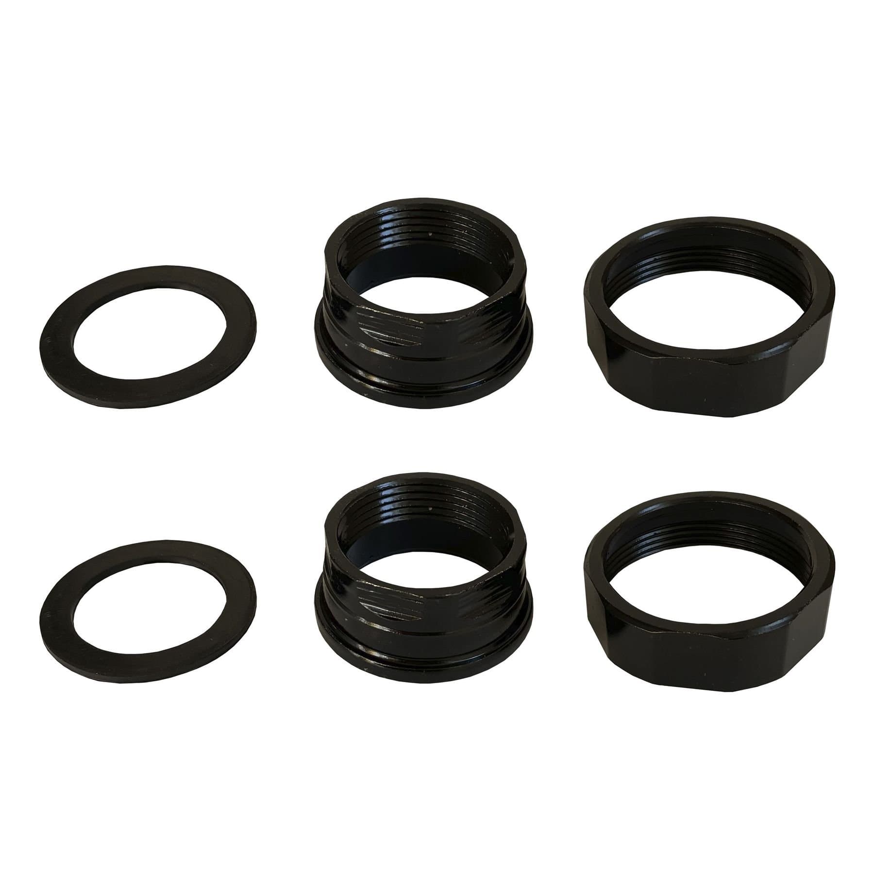 Комплект гайок  2″ - 1 1/4″ сталь  ( комплект 2 упаковки )