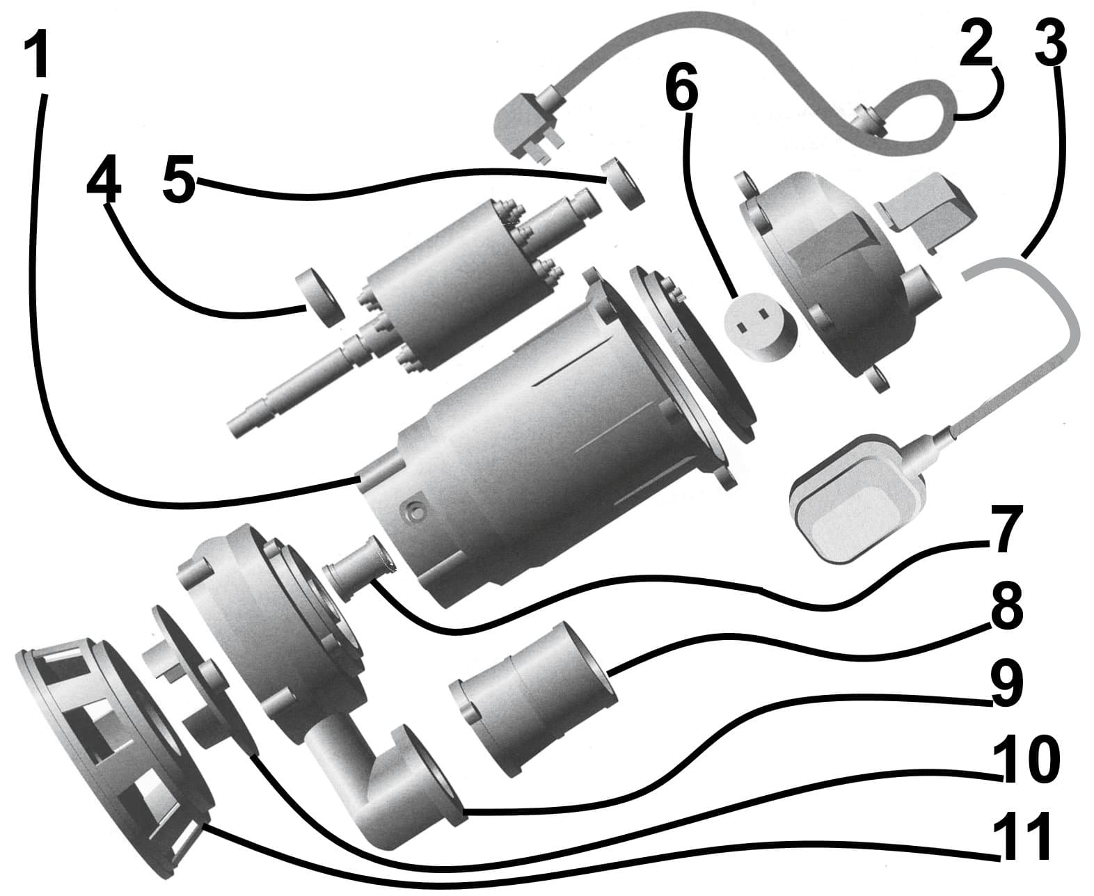 Насос фекальний  Optima WQD15-15 1,5кВт 5