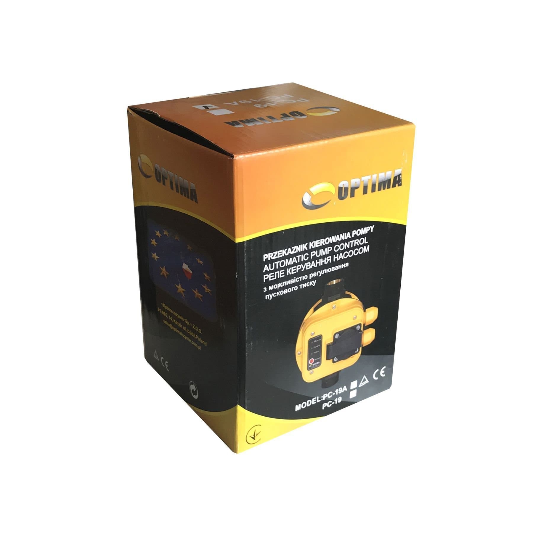 Захист сухого ходу Optima  PC19A з автоматичним перезапуском 3