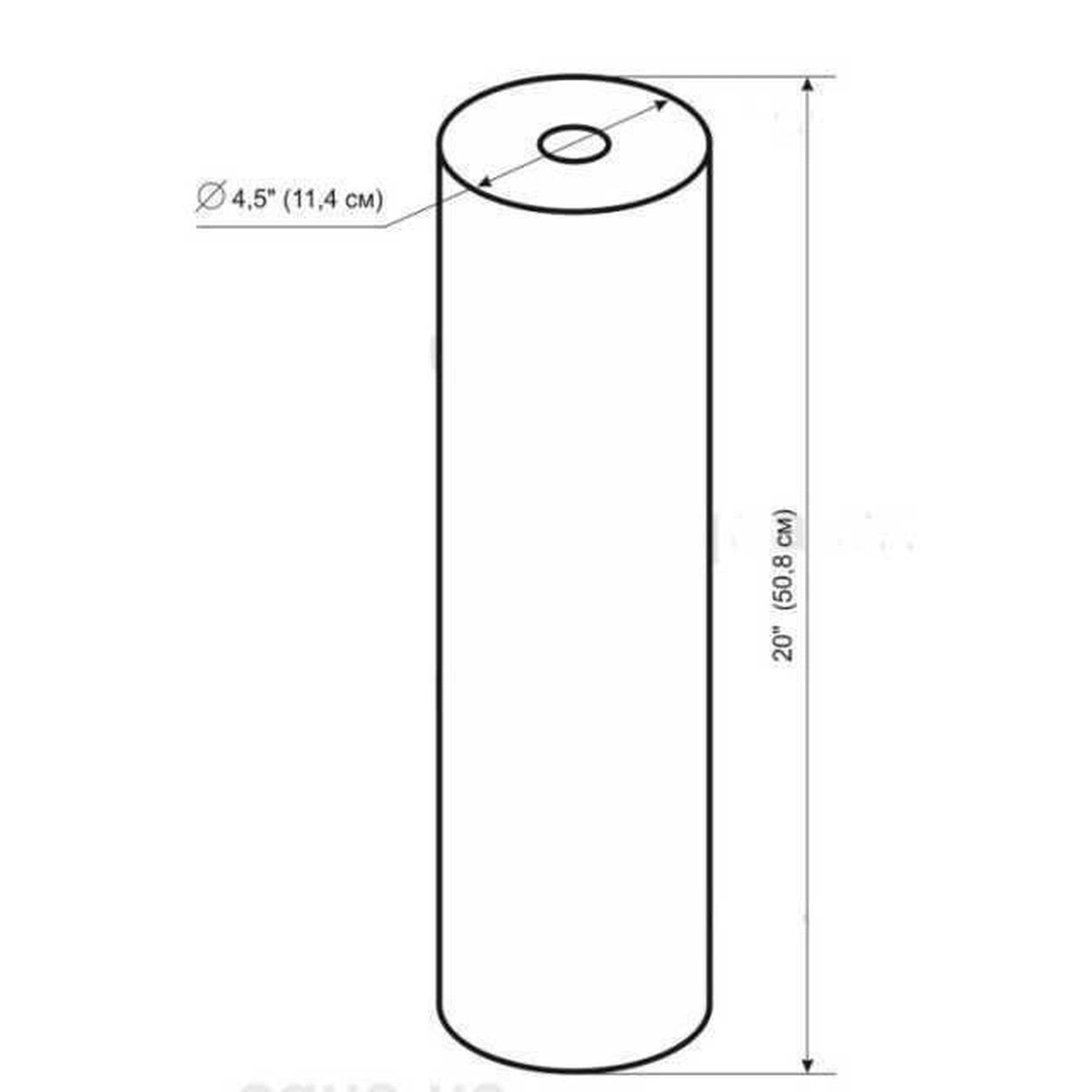 Картридж поліпропіленовий Bio+ systems PP-20L (20 мкм) BigBlue 20″ 3