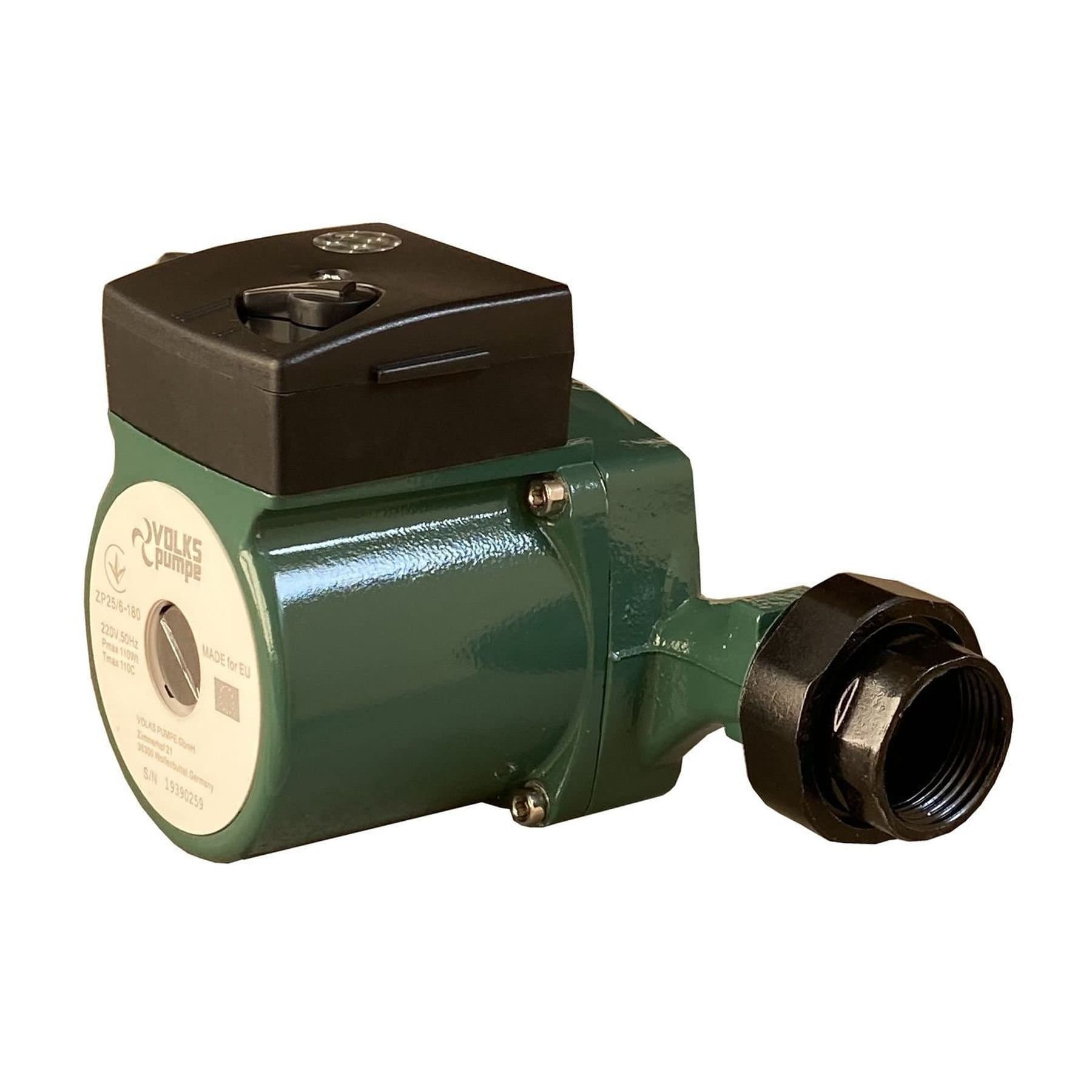 Насос циркуляційний VOLKS pumpe  ZP25/6 180мм + гайки 3